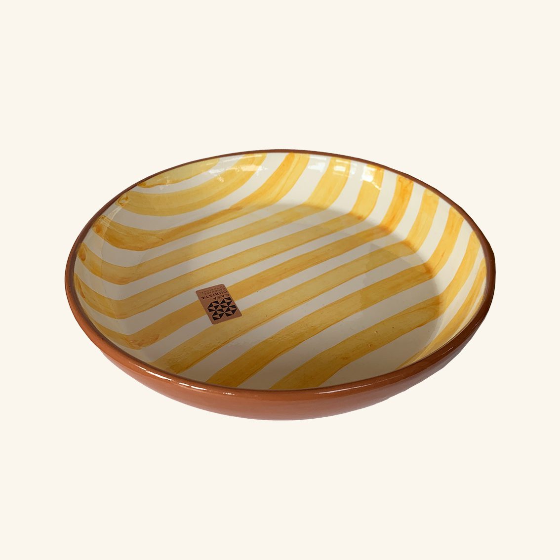 Bold Stripe Bowl