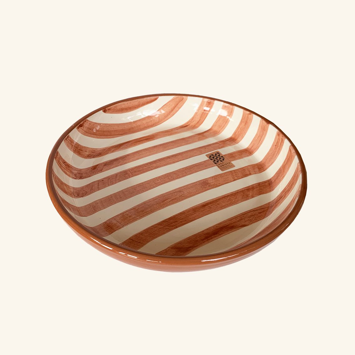 Bold Stripe Bowl