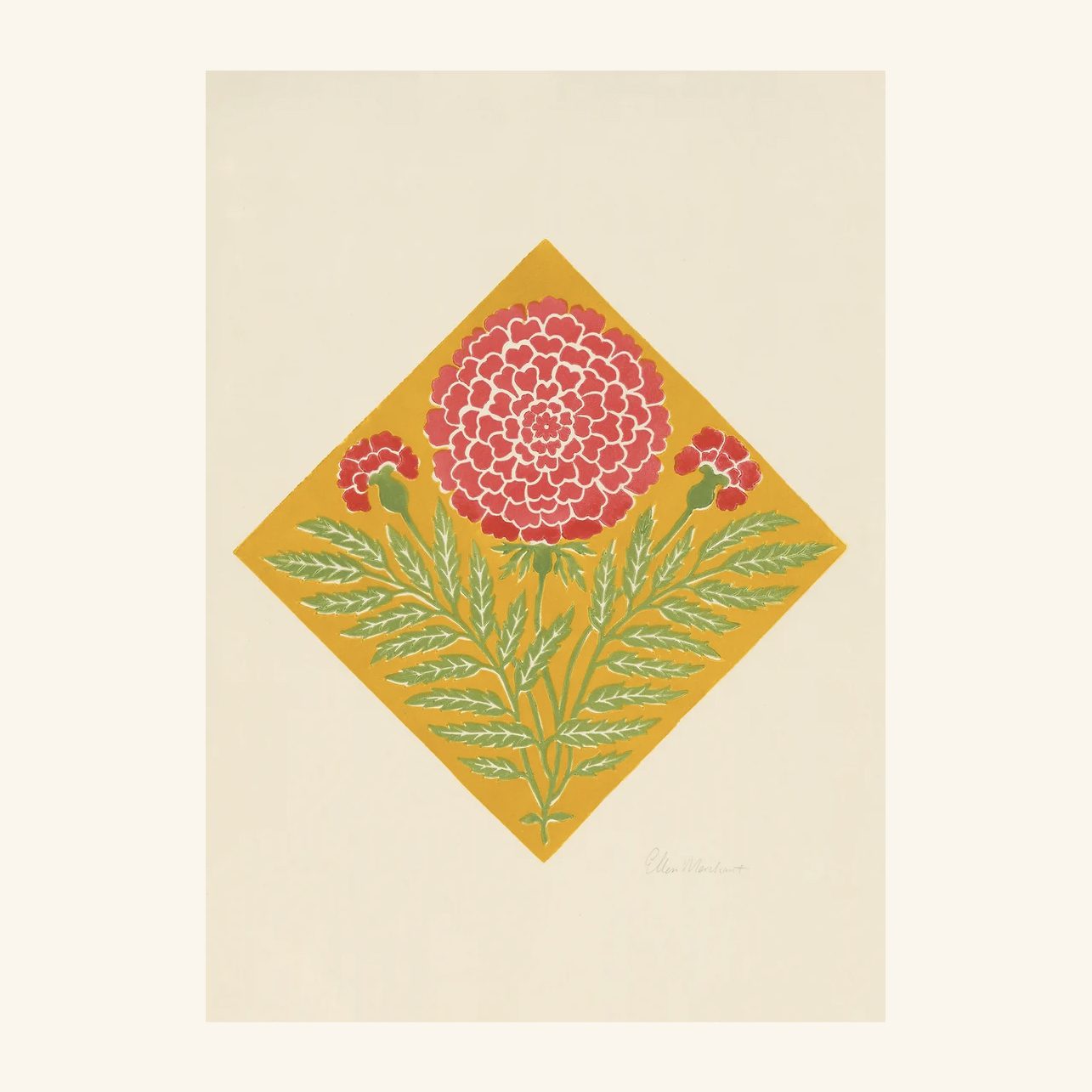 Marigold Print Ellen Merchant