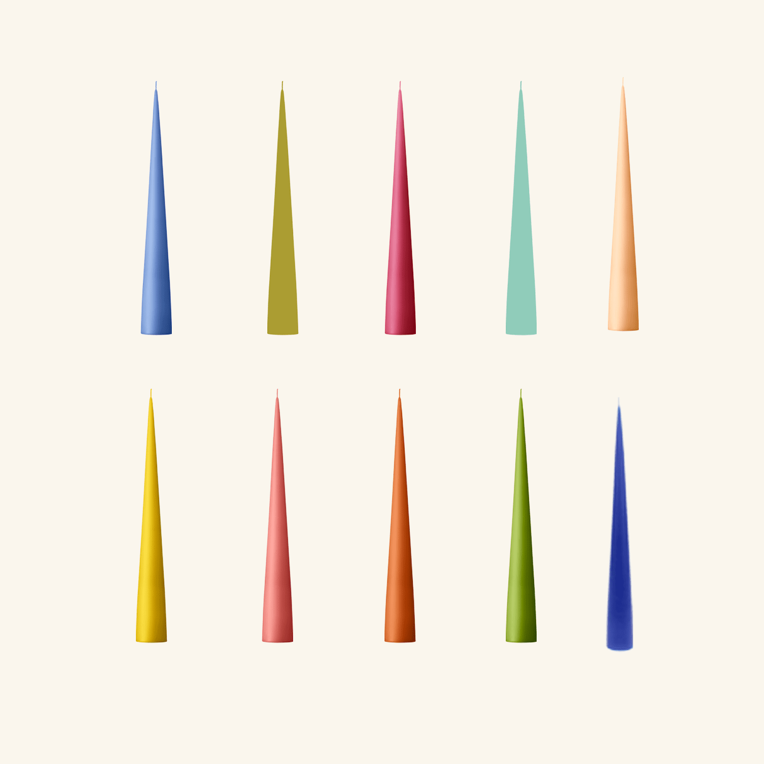 Cone Candle Ester & Erik