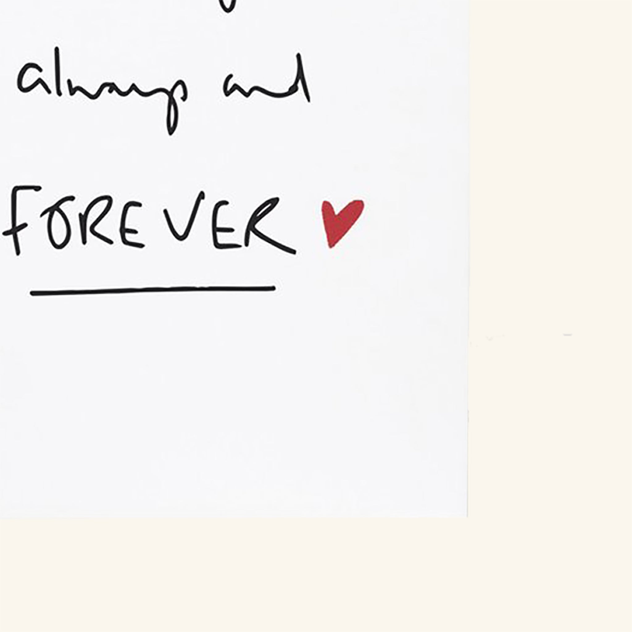 Always and Forever Card Heather Evelyn