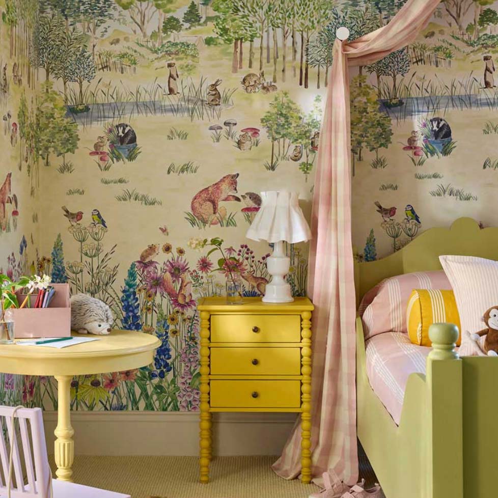 Canvas Stripe Fabric Ian Mankin