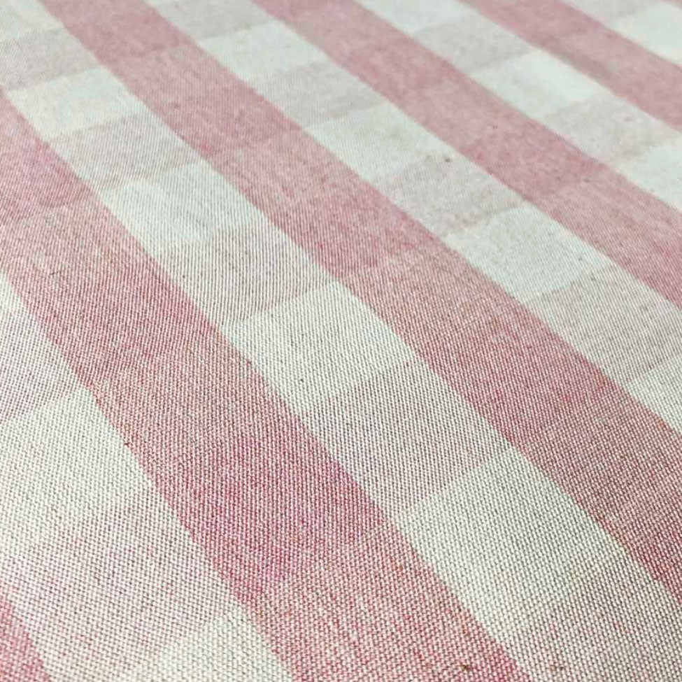 Suffolk Check Large Fabric Ian Mankin