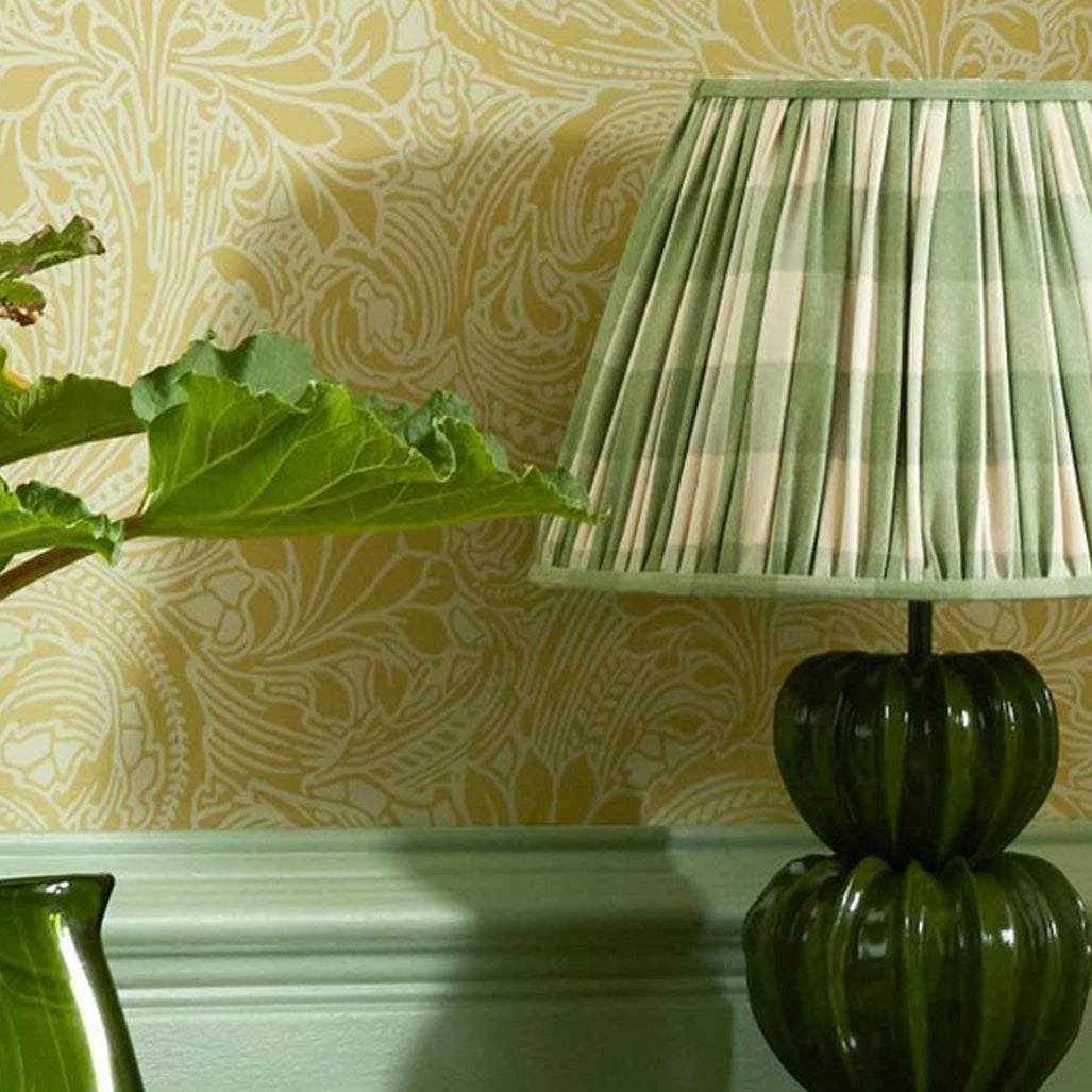 Suffolk Check Large Fabric Ian Mankin