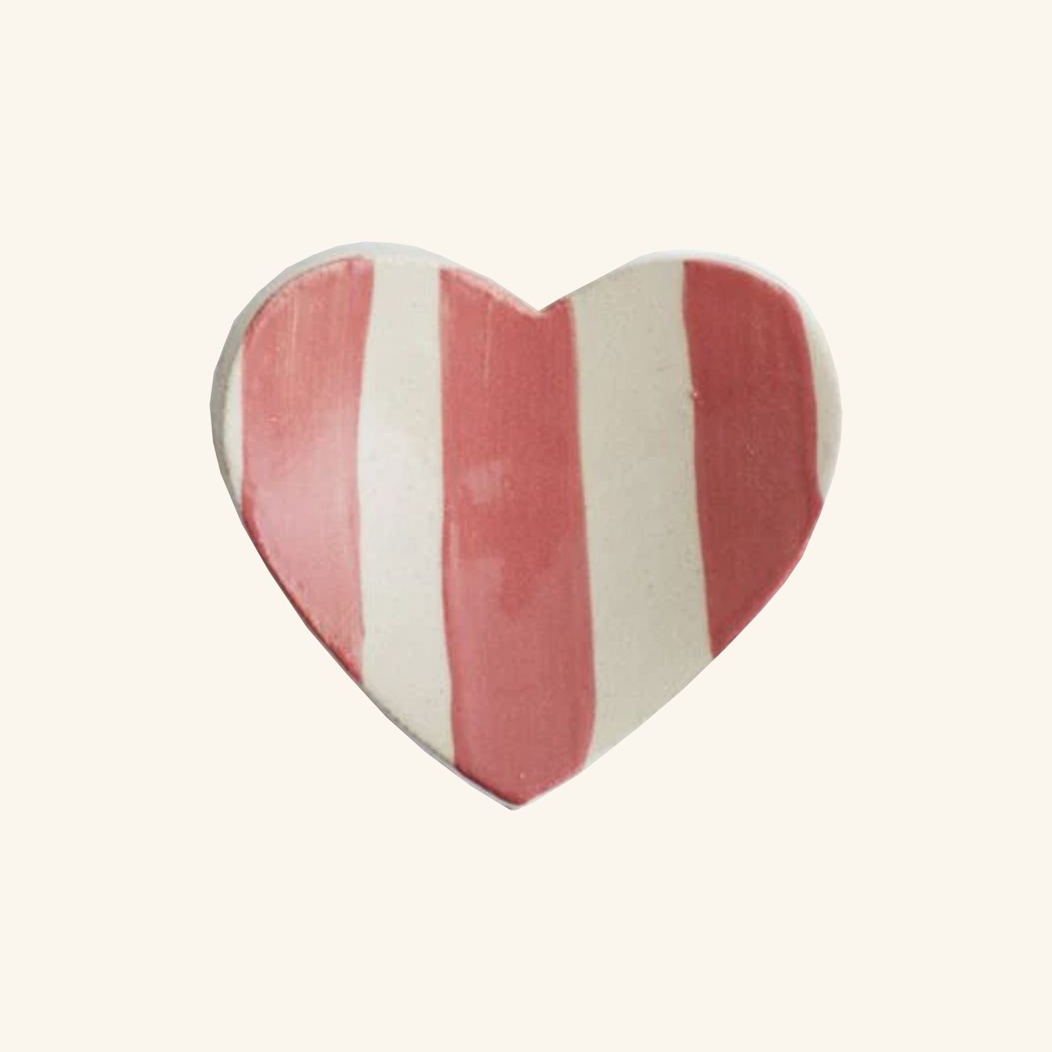 Duci Stripe Heart Trinket Dish