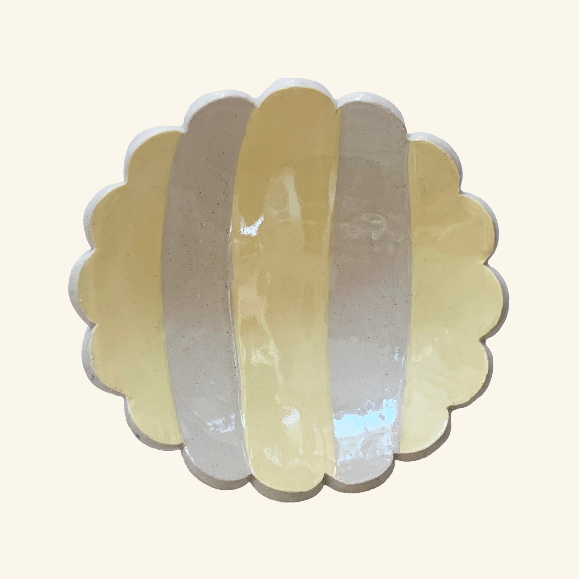 Duci Striped Trinket Dish