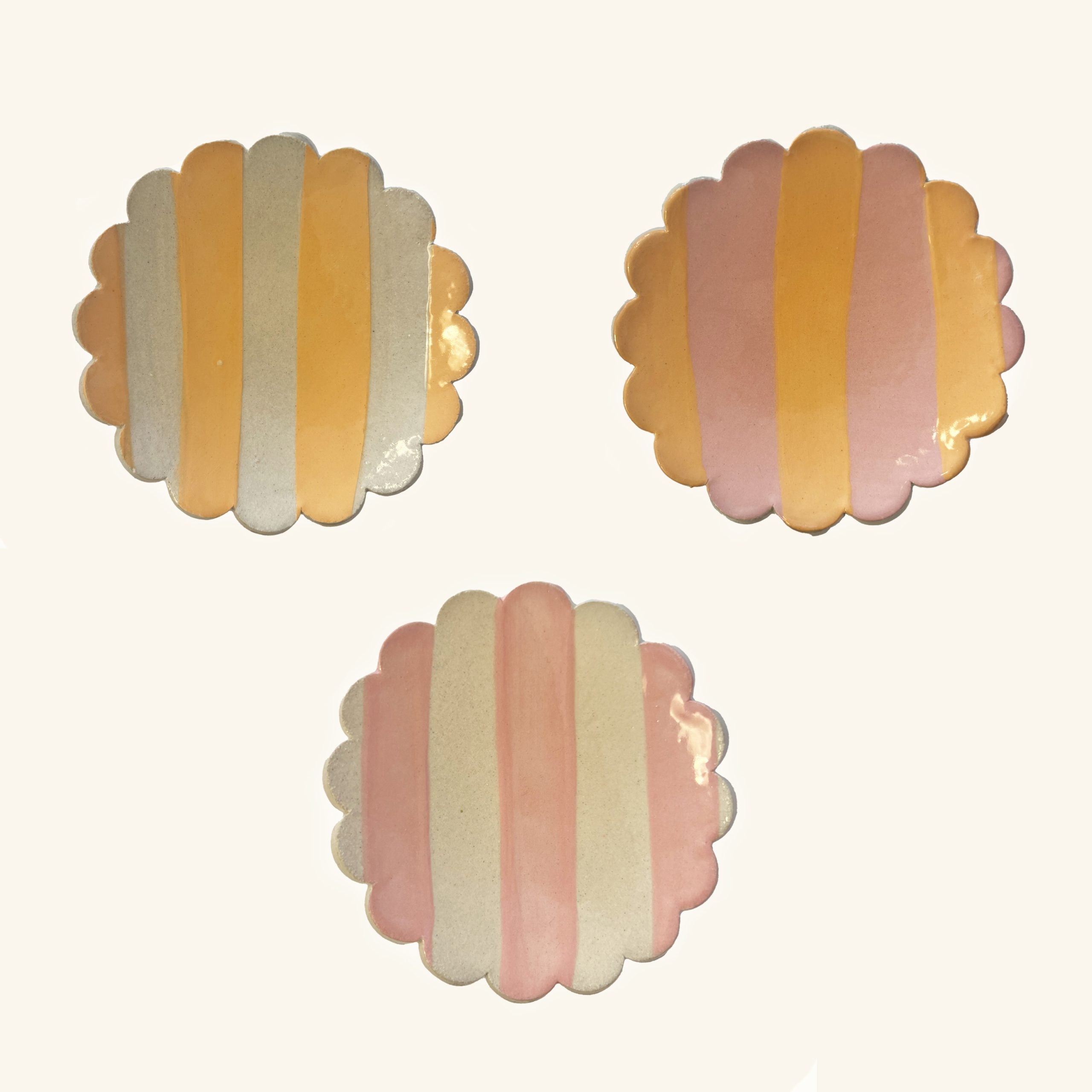 Duci Striped Trinket Dish