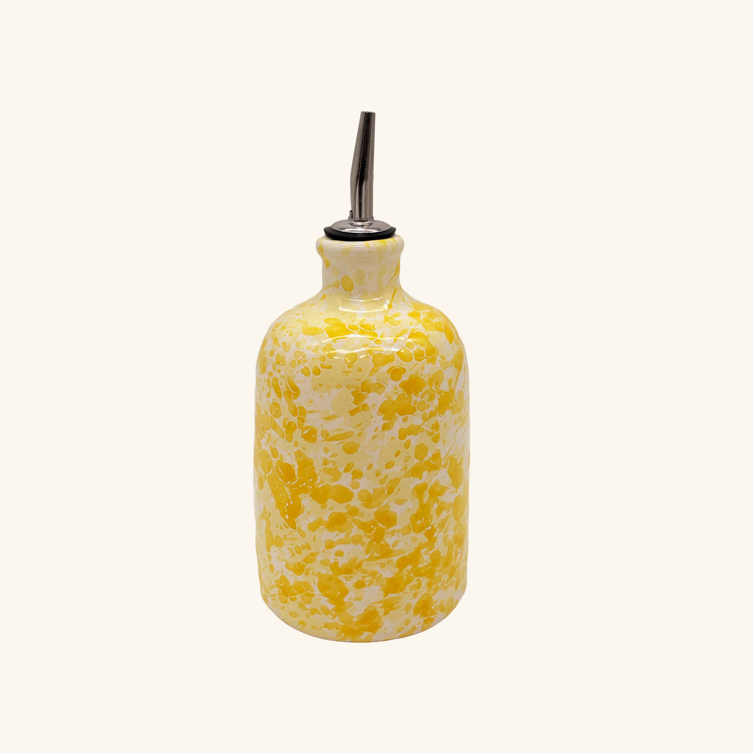 Splatterware Oil Bottle
