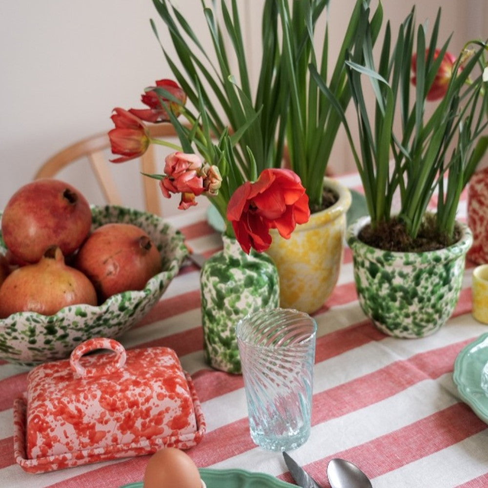 Splatterware Oil Bottle