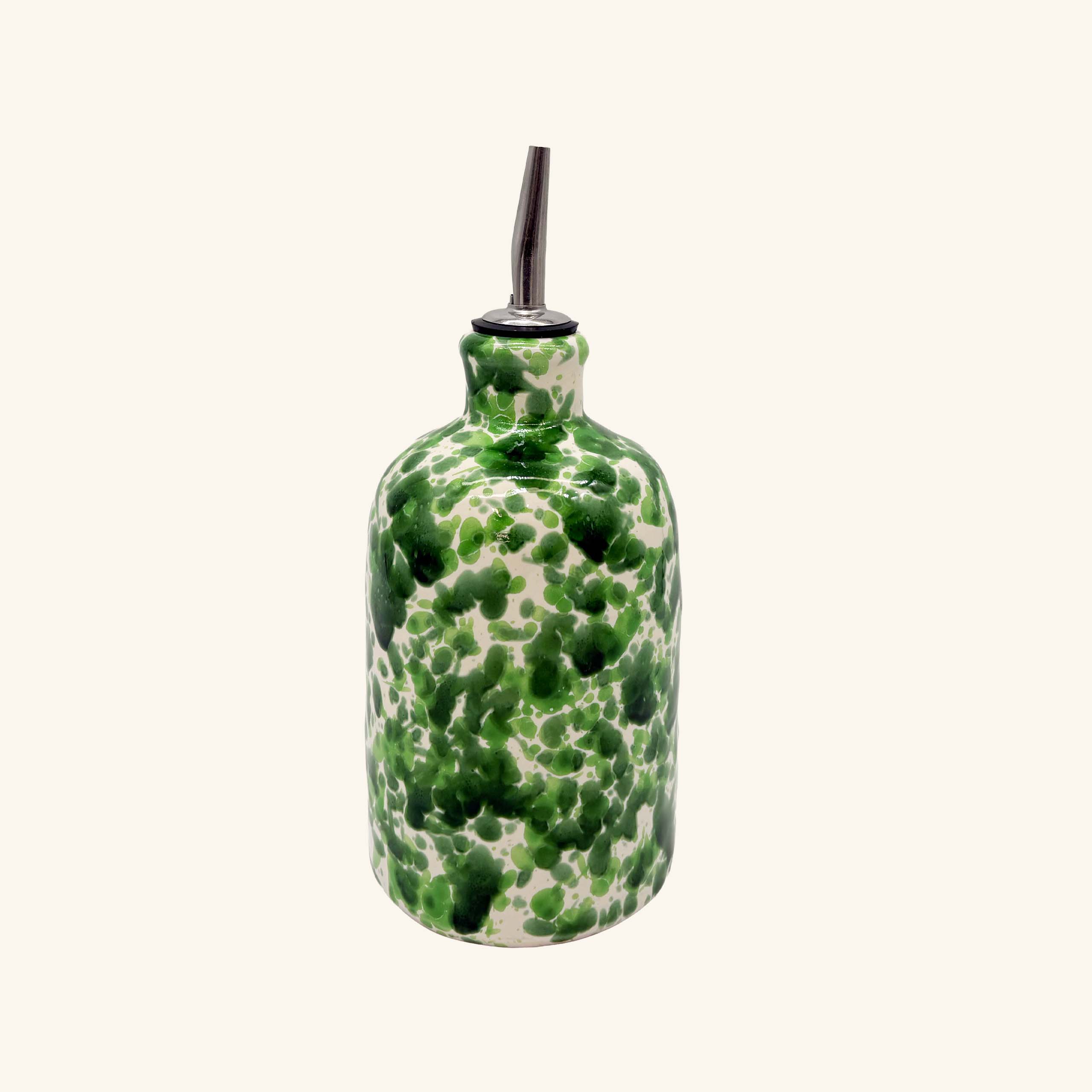 Splatterware Oil Bottle