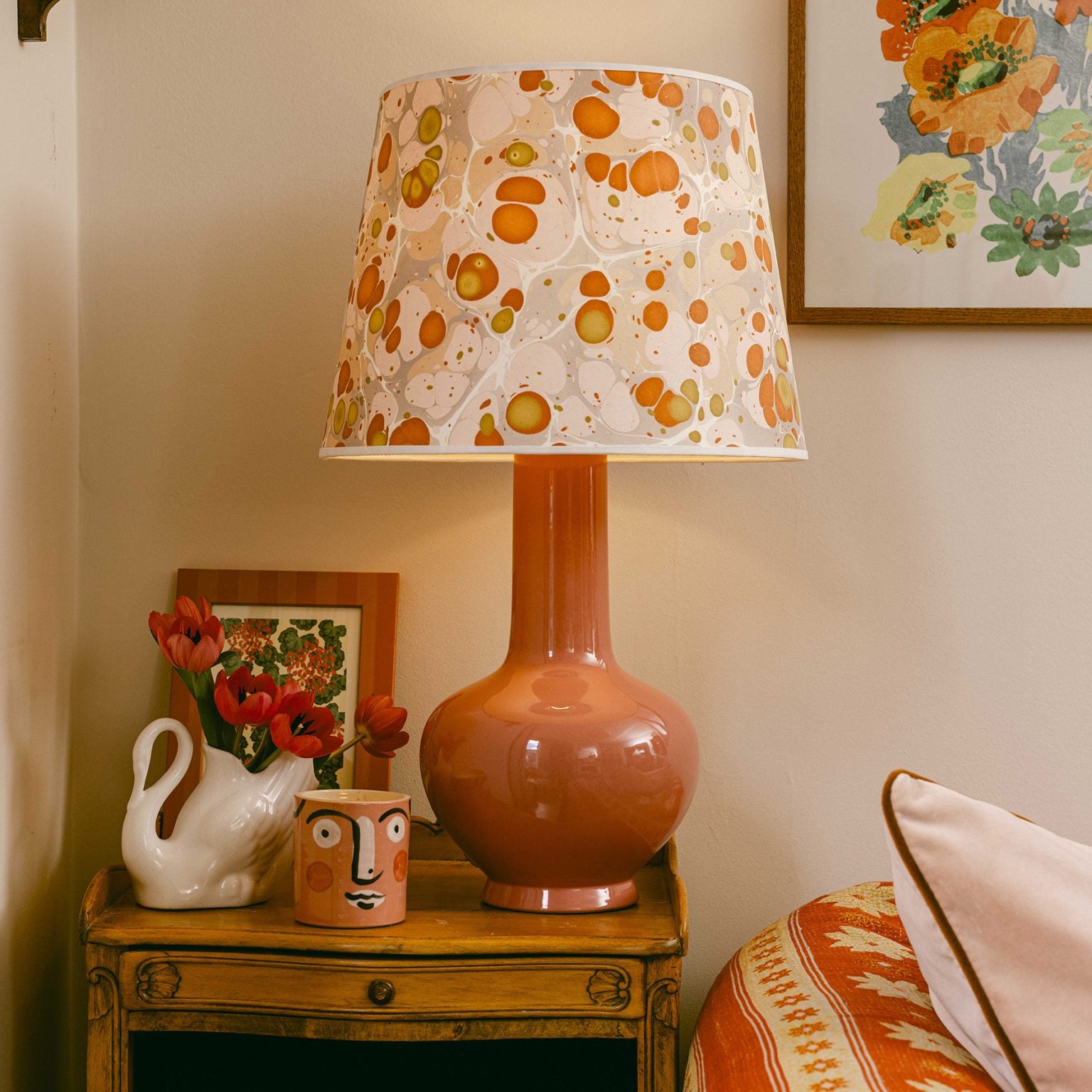 Ceramic Bulb Lamp Base