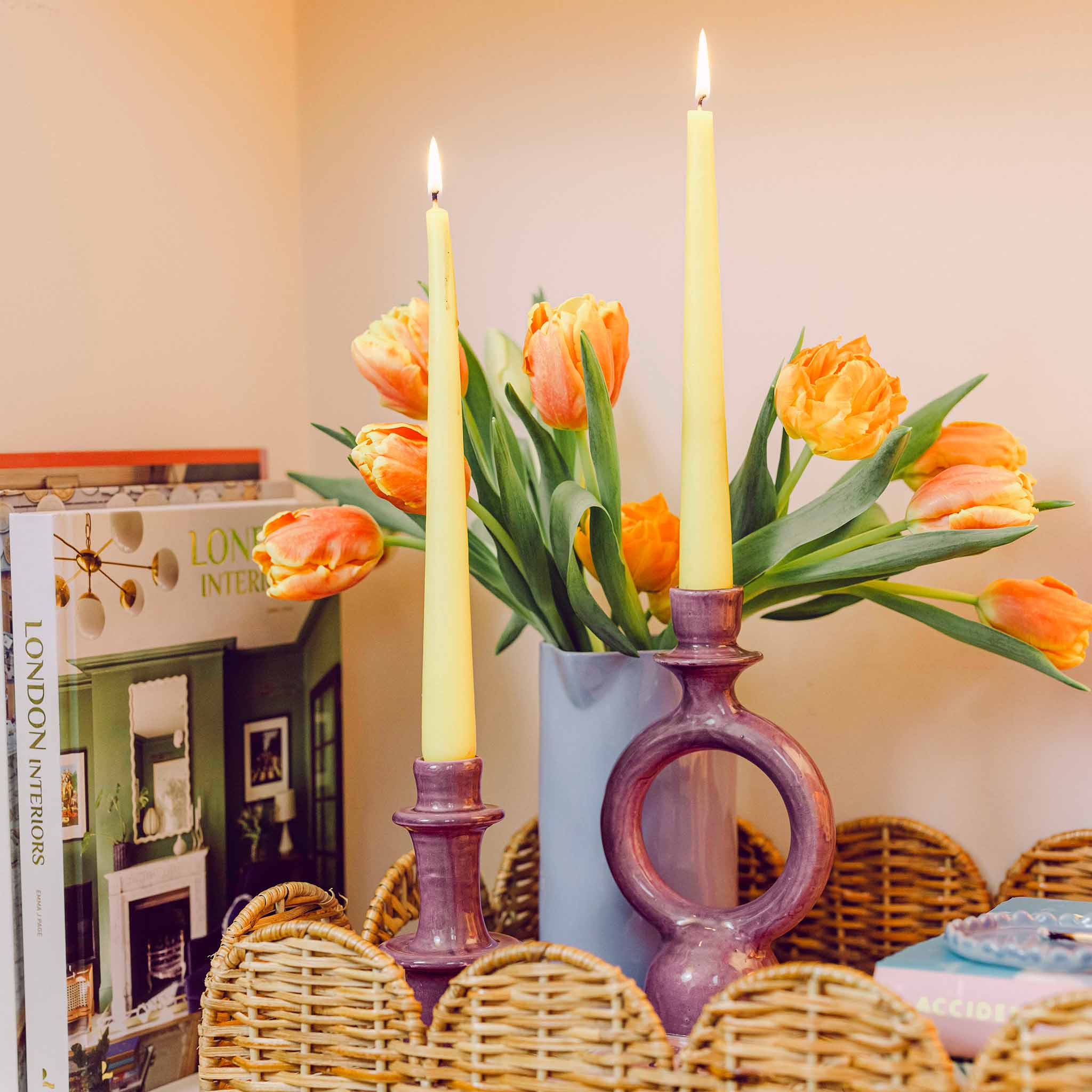 Small Moroccan Donut Candlestick LAMP LDN