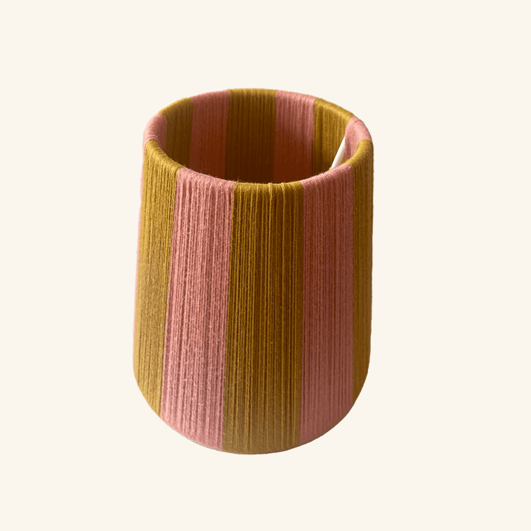 Little Tapered Lampshade 15cm – Marigold & Watermelon