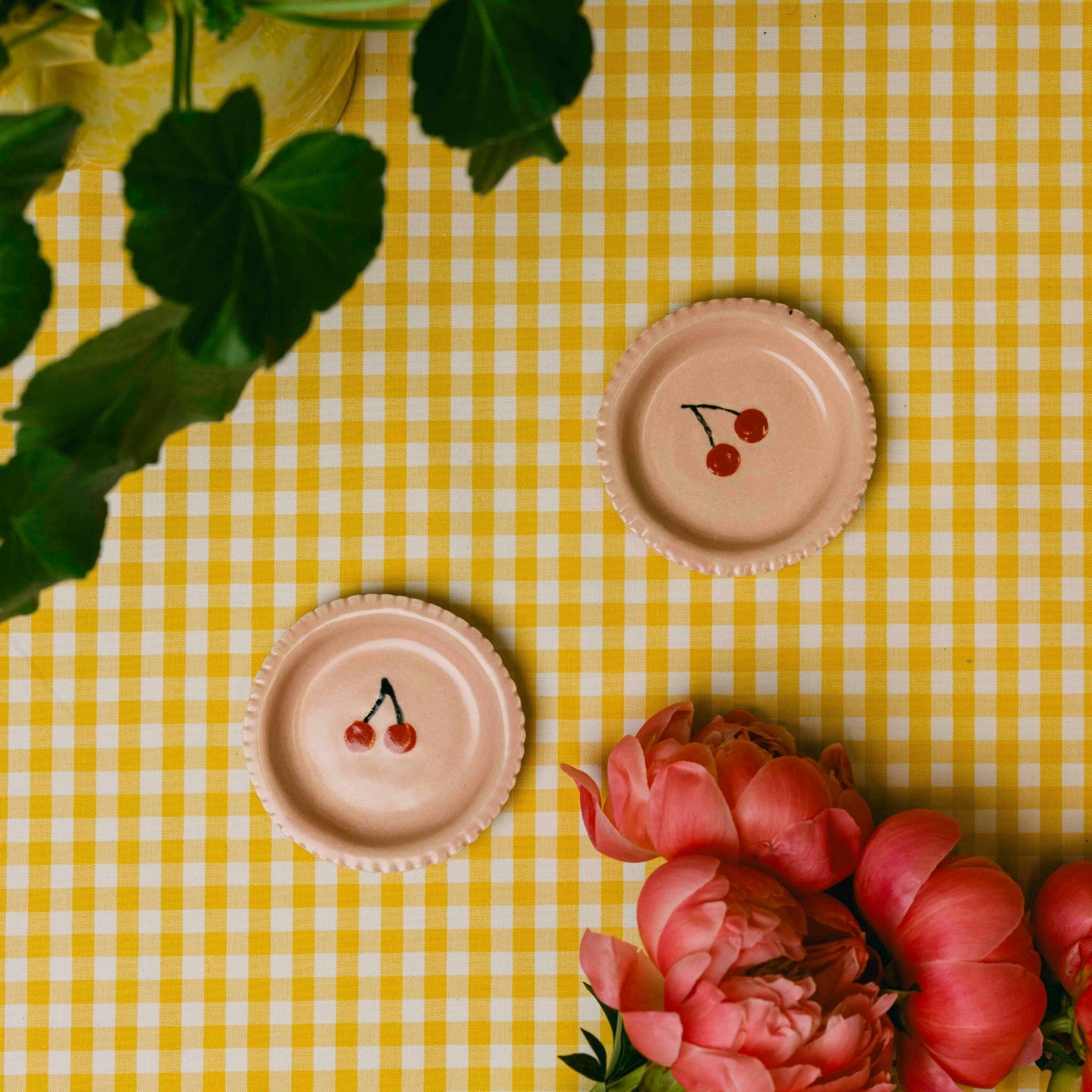Mini Pink Cherry Plate