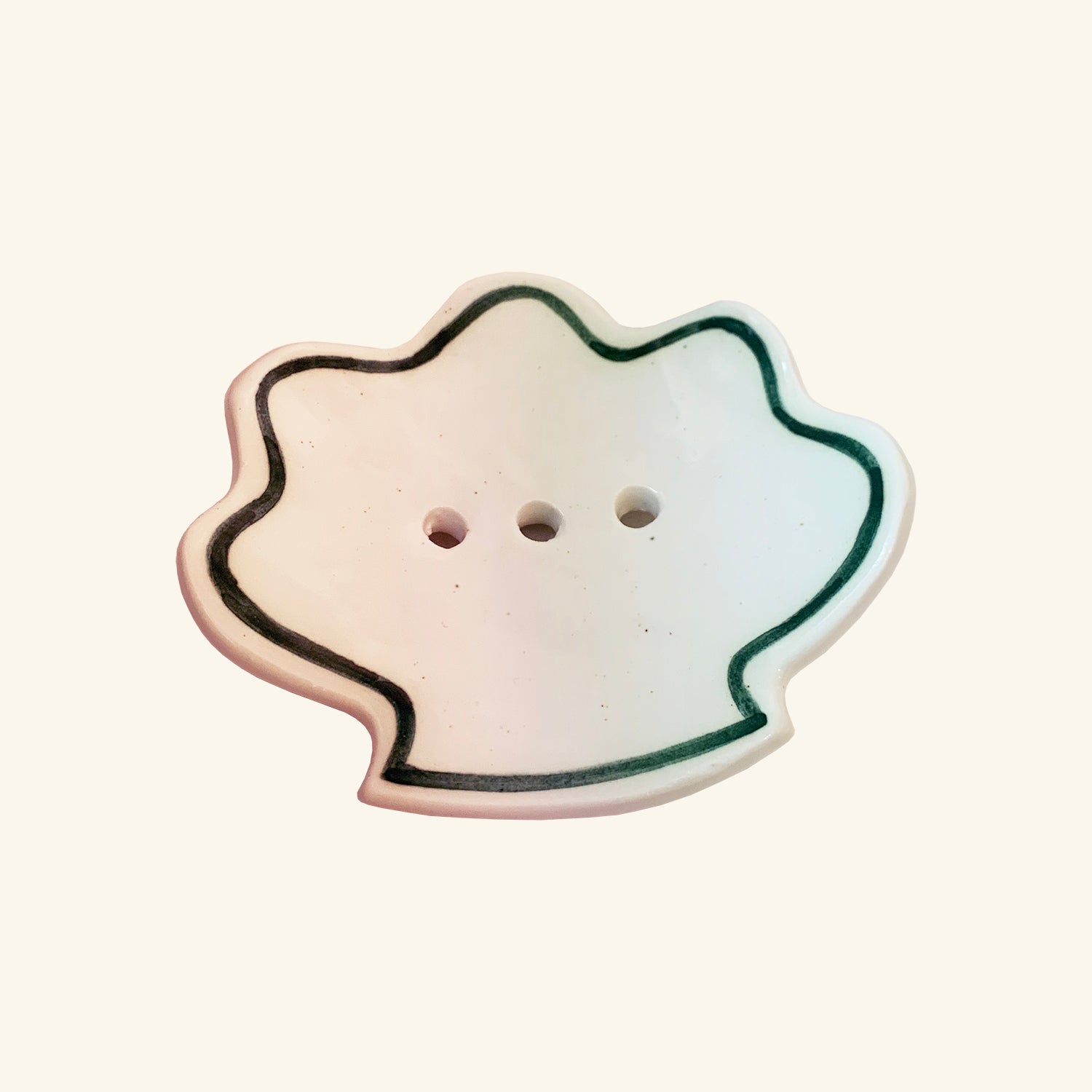 Porcelain Shell Soap Dish