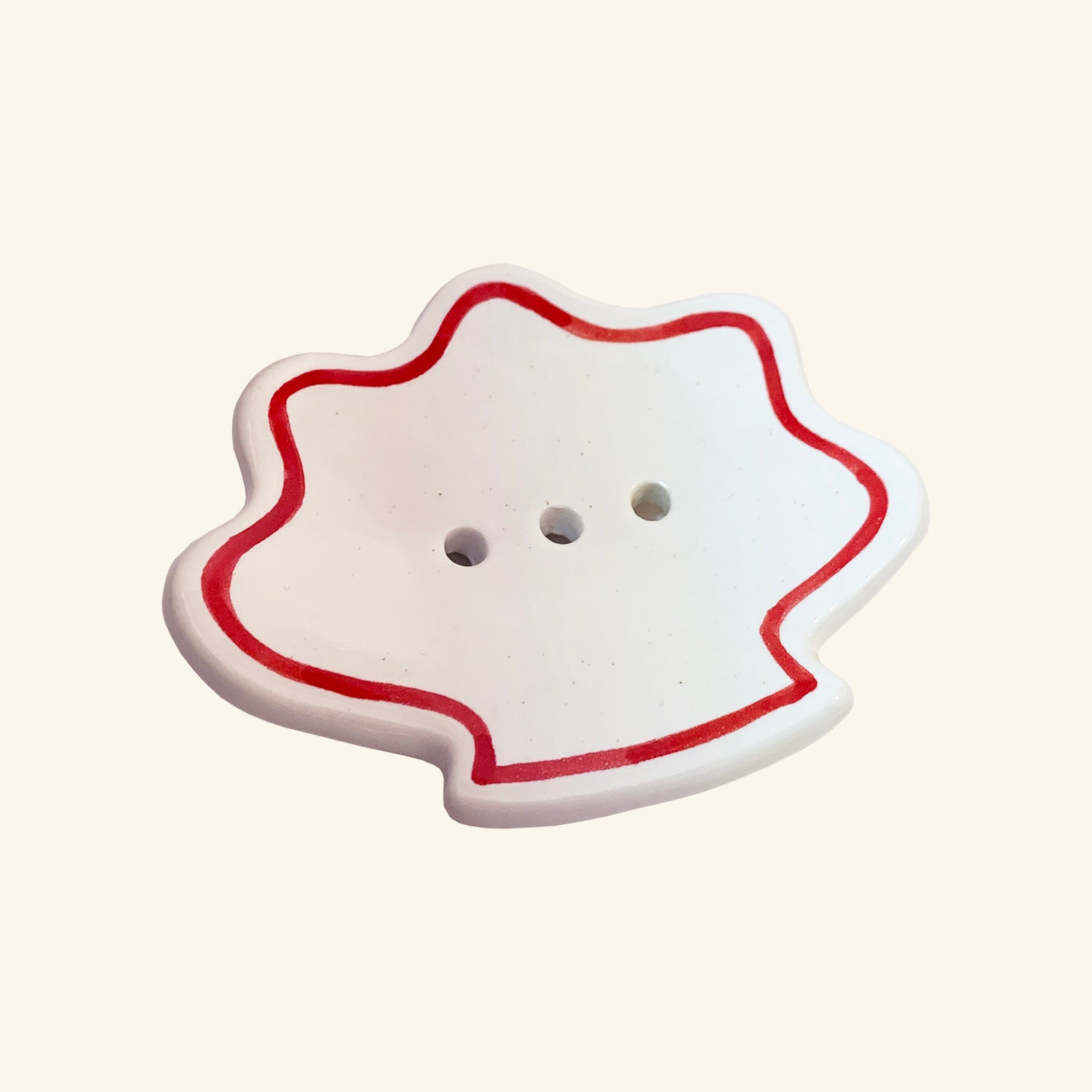 Porcelain Shell Soap Dish