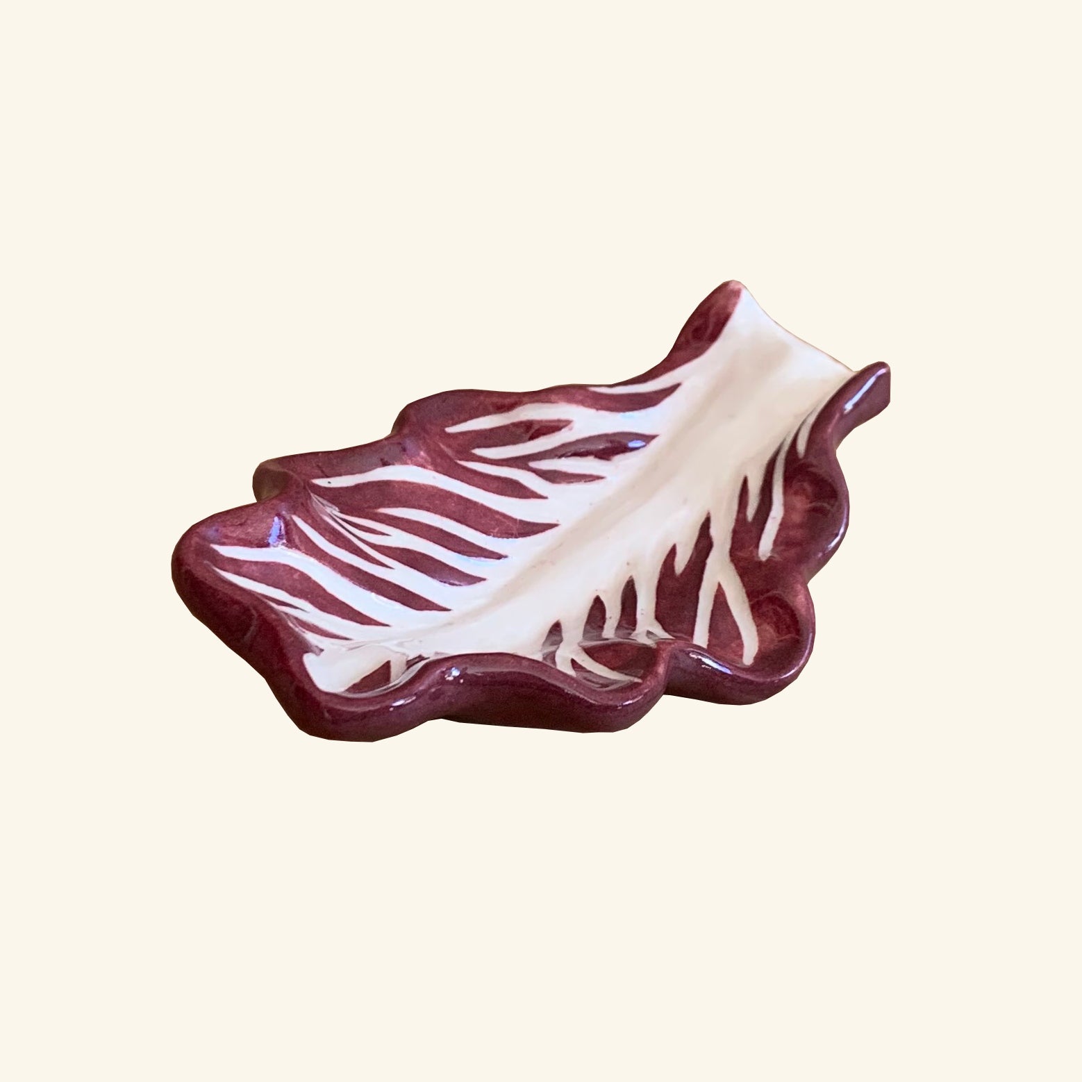 Radicchio Leaf Dish