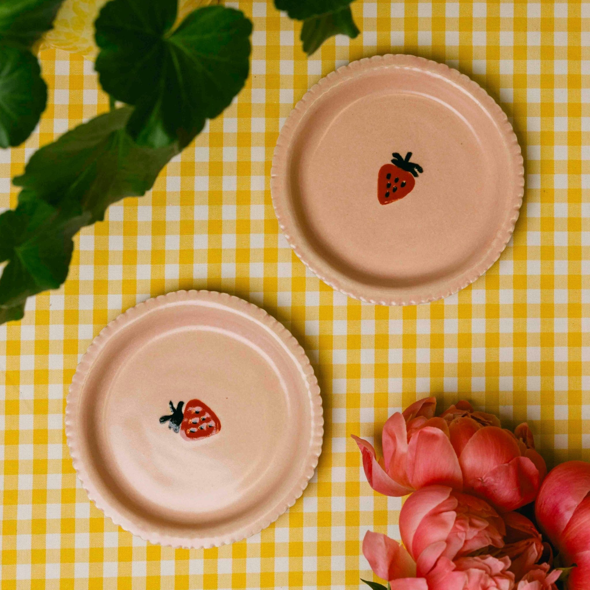 Strawberry Mousse Plate