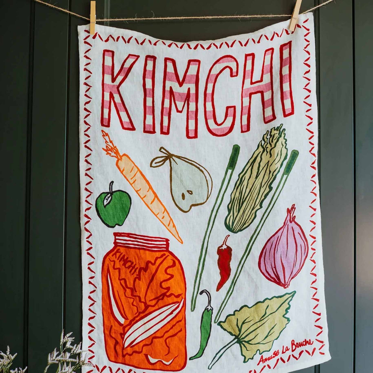 Kimchi Tea Towel