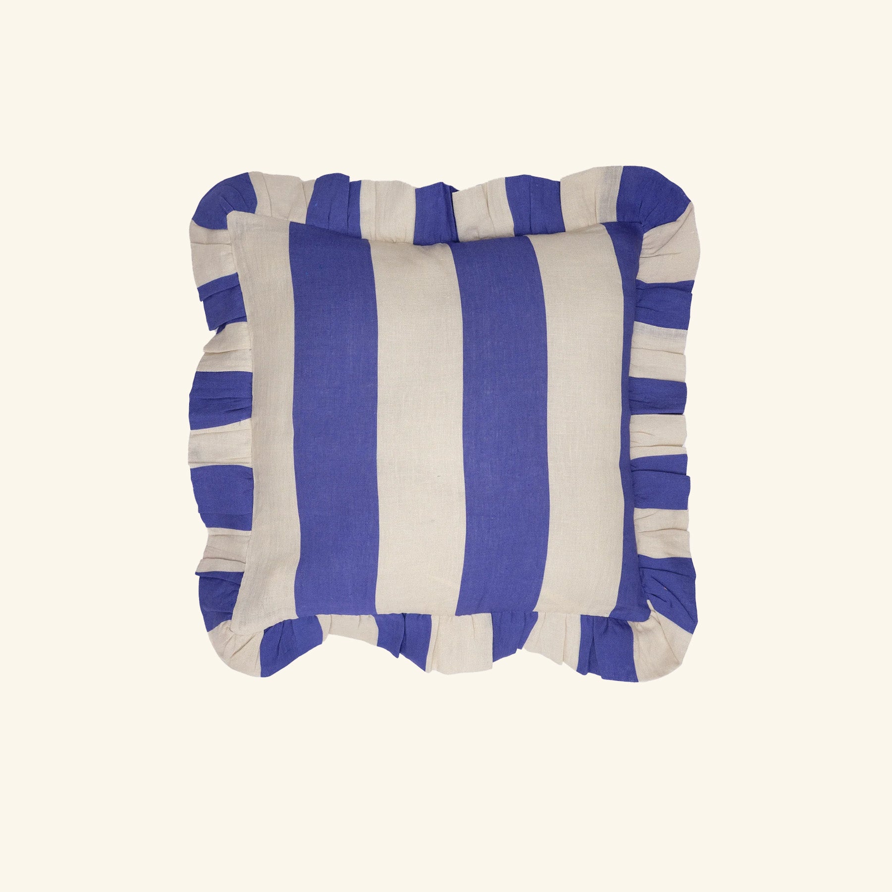 Wide Stripe Cushion Amuse la Bouche