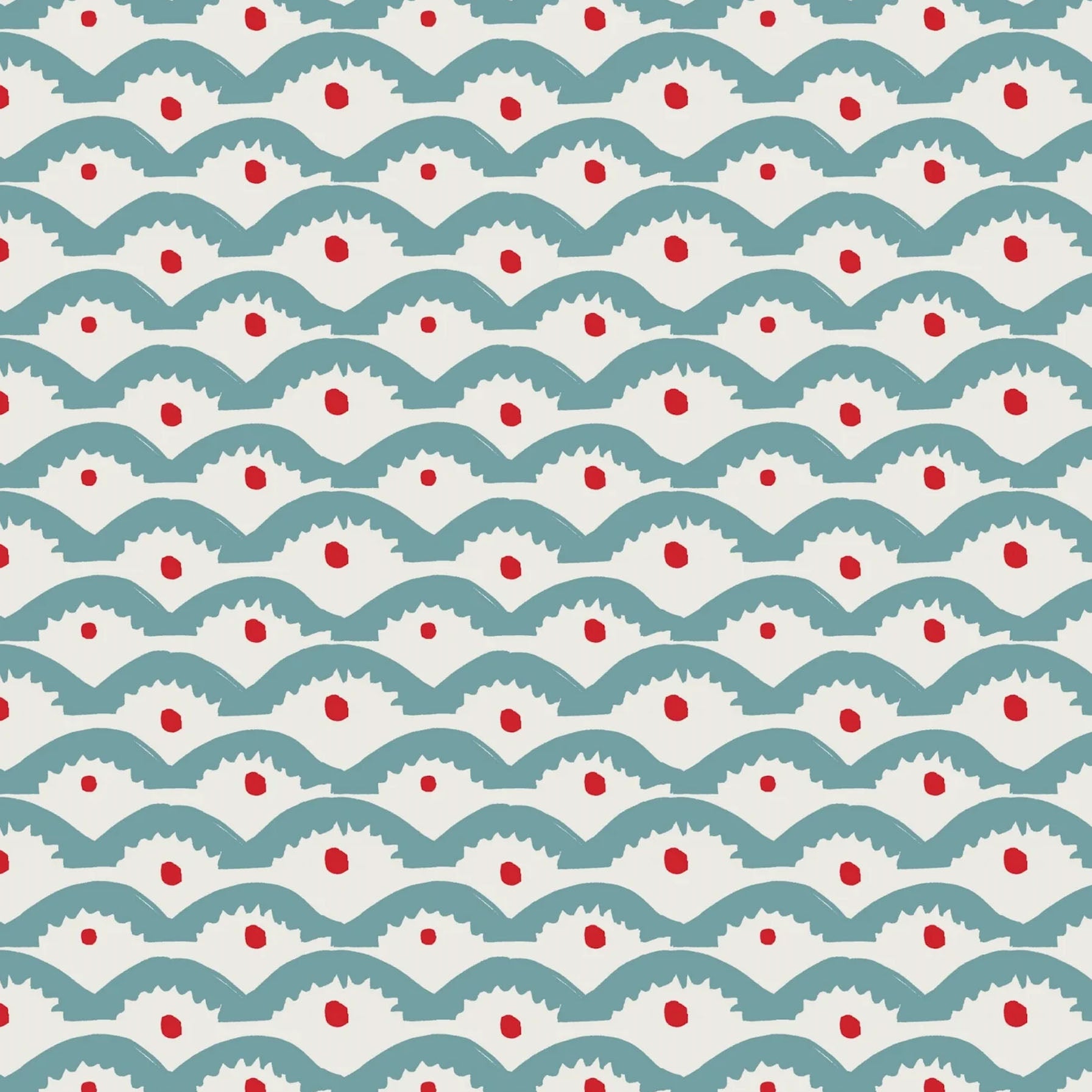 Wiggly Squiggly Wallpaper Annika Reed Studio