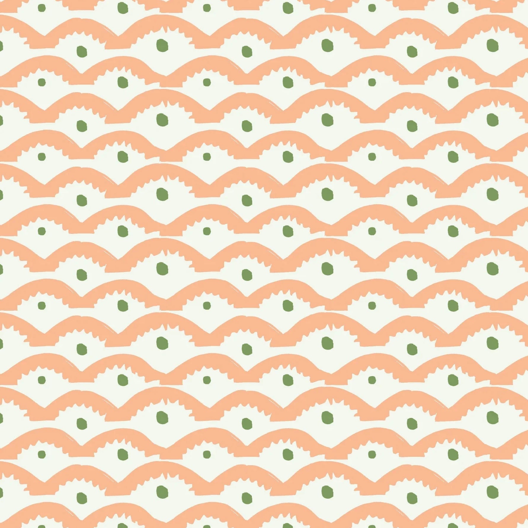 Wiggly Squiggly Wallpaper Annika Reed Studio