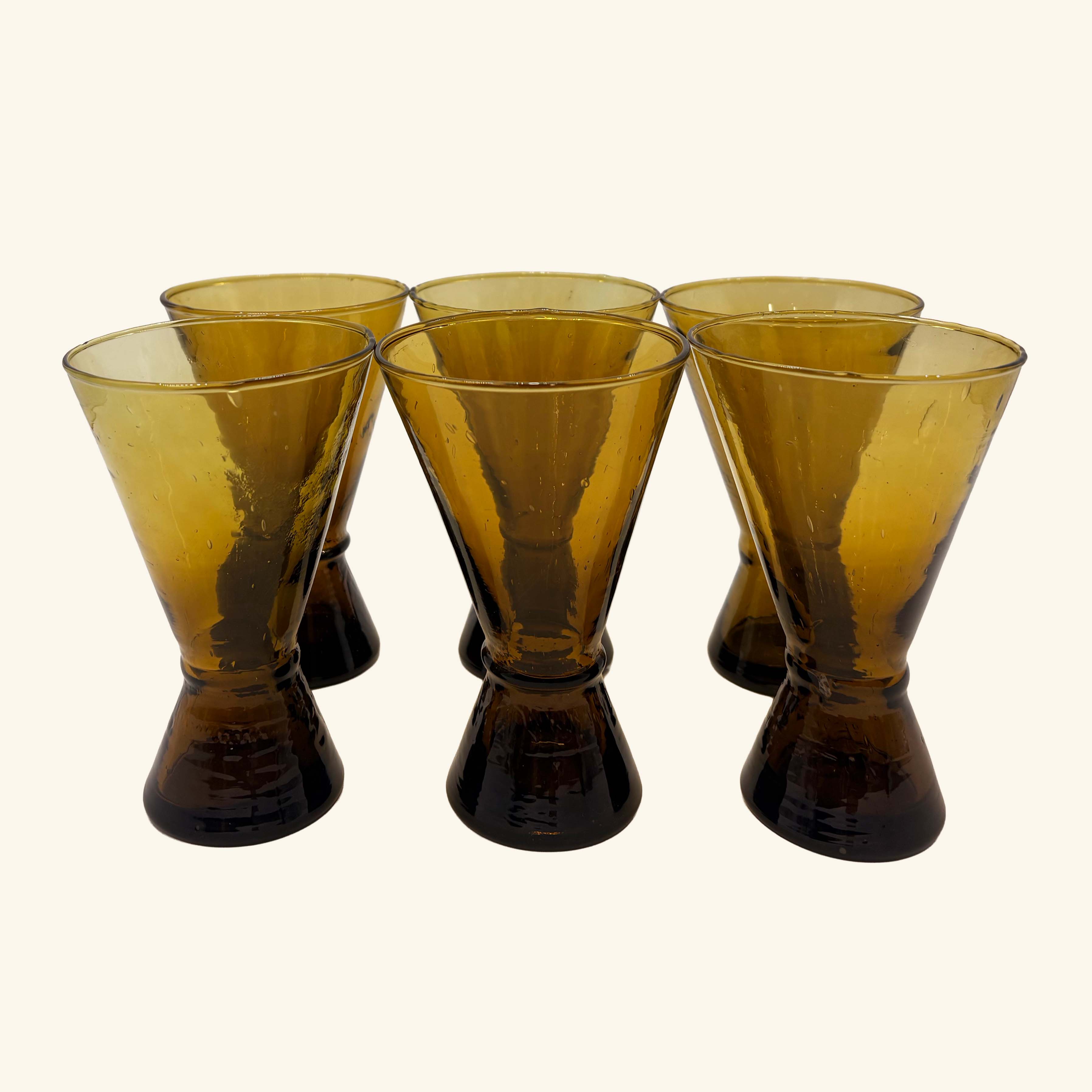 Set of 6 Moroccan Wine Glasses