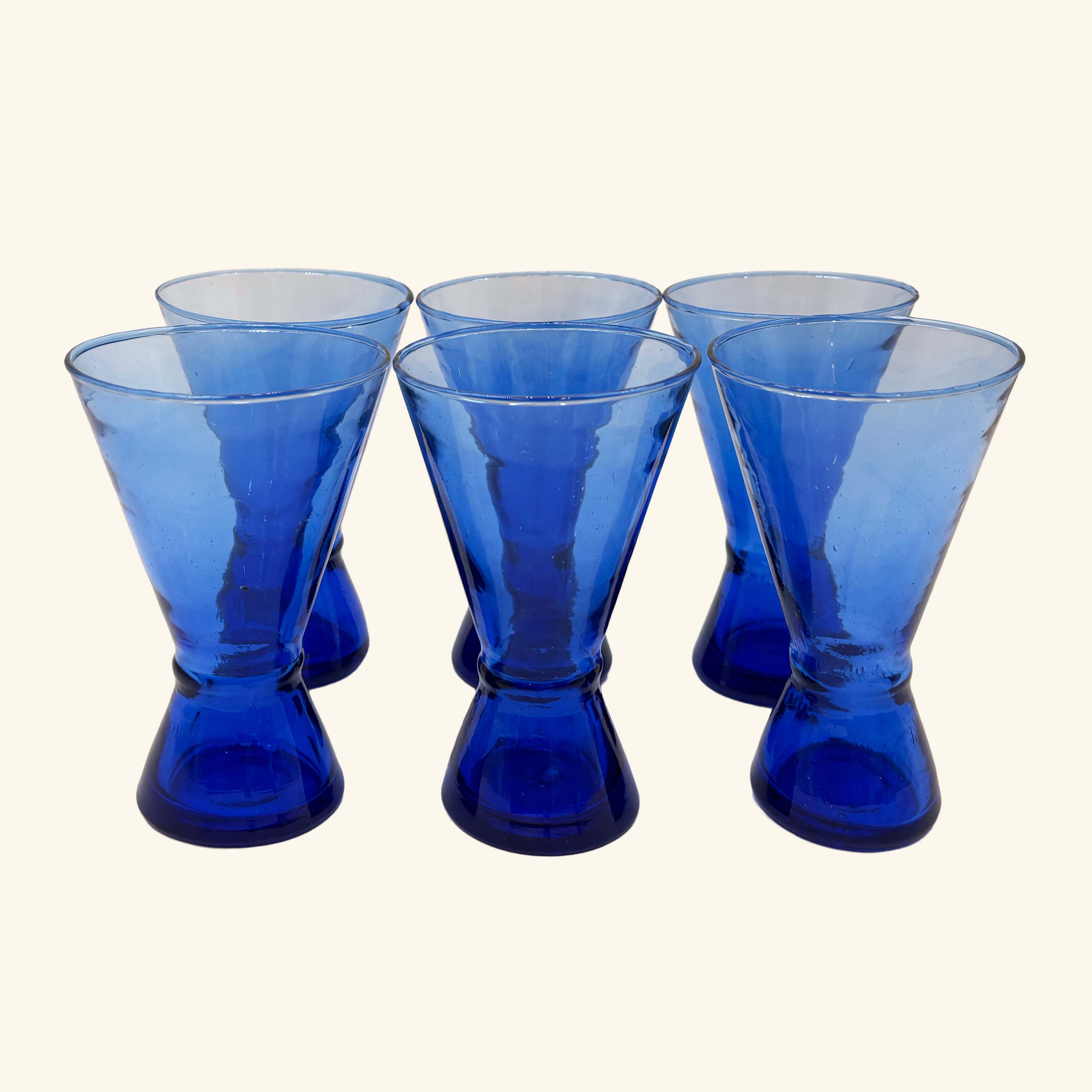 Set of 6 Moroccan Wine Glasses