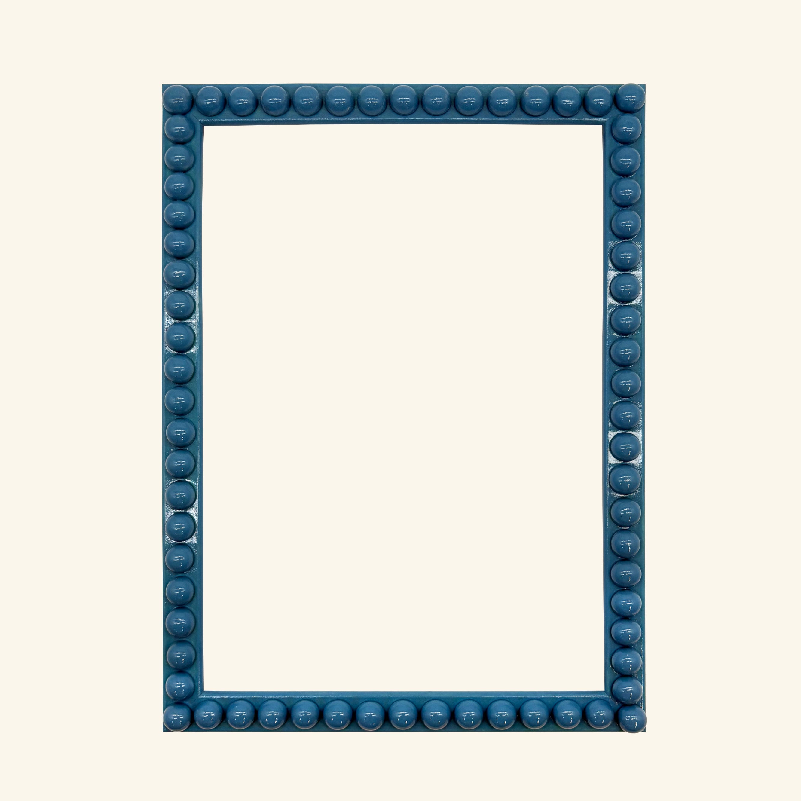 Painted Lacquered Bobbin Picture Frame