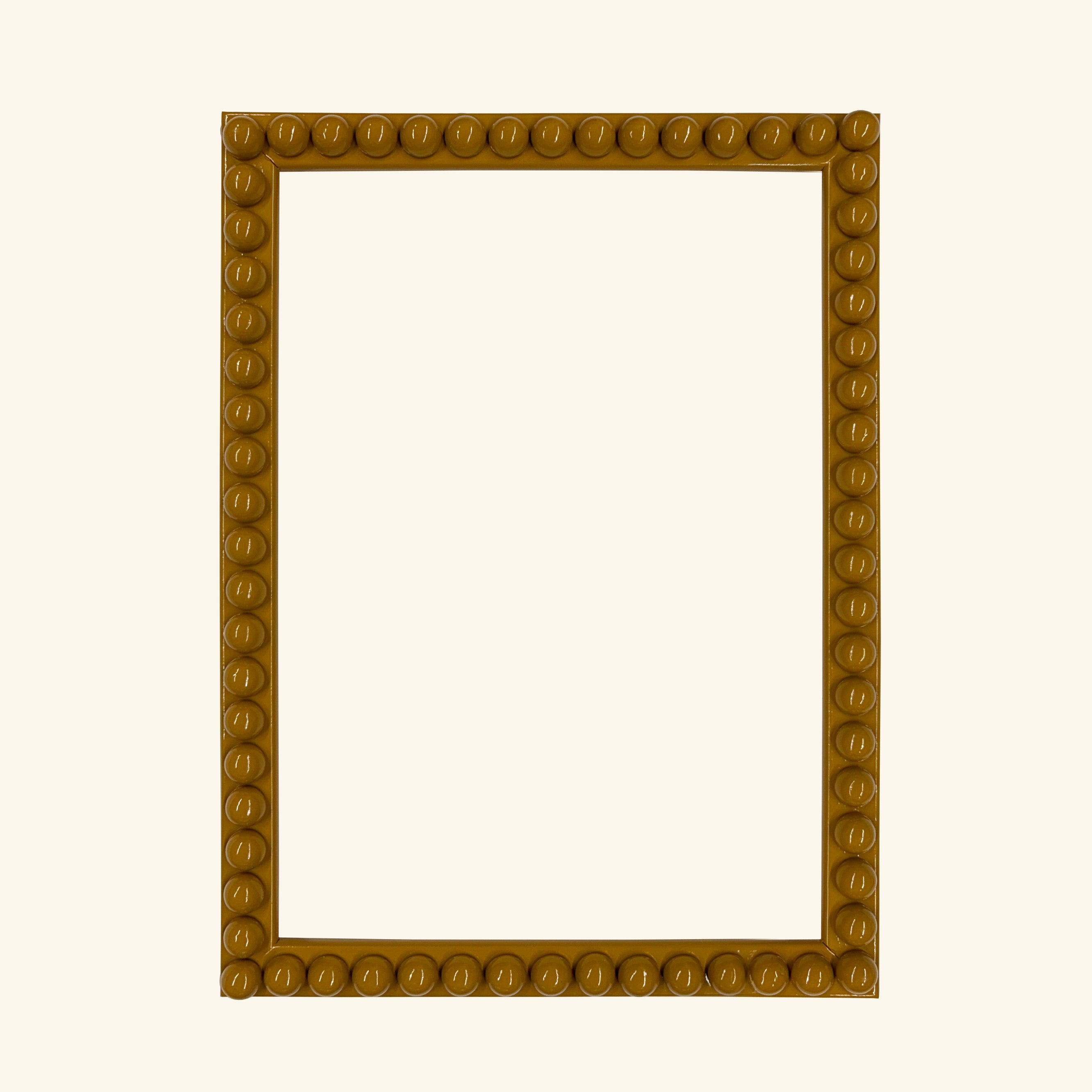 Painted Lacquered Bobbin Picture Frame