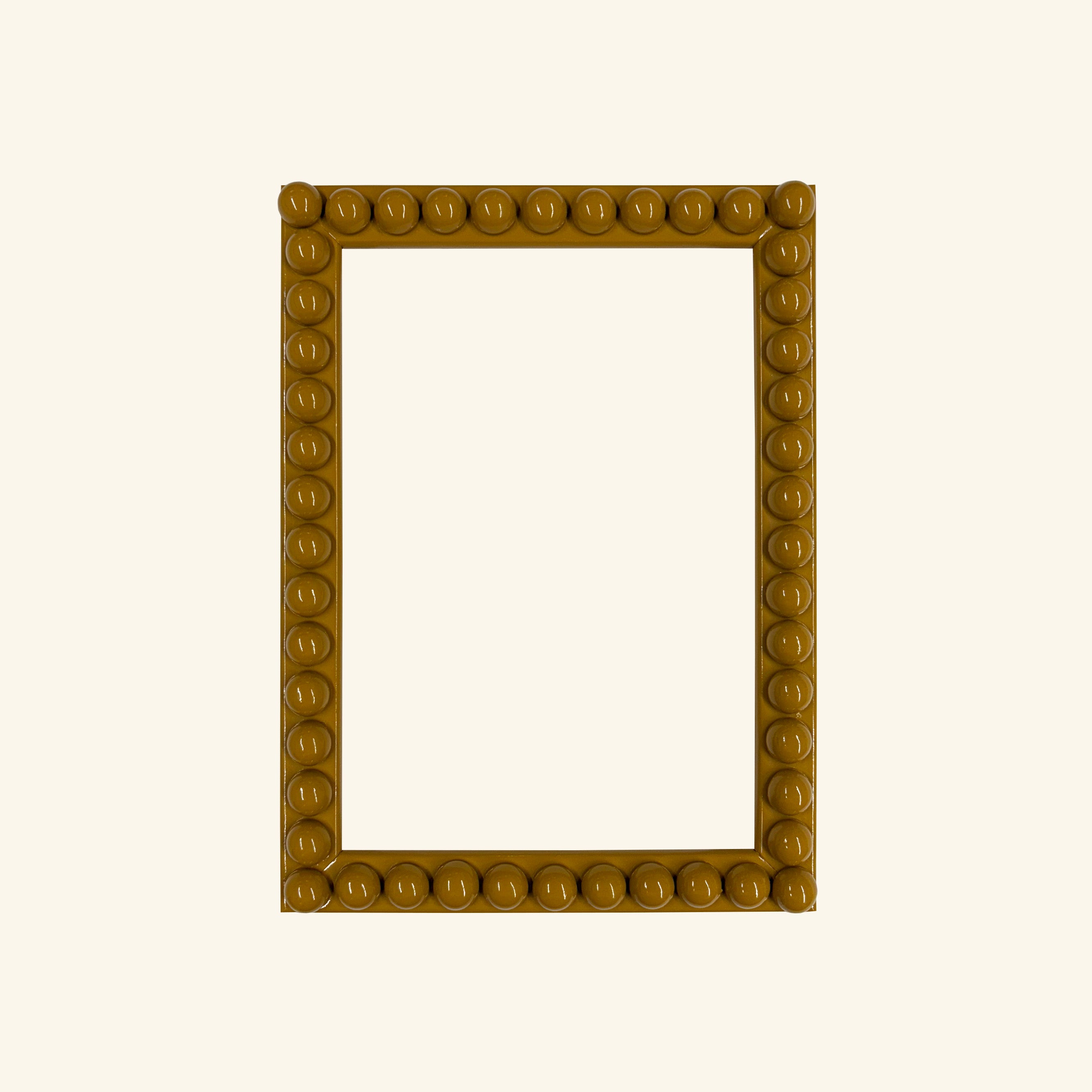Painted Lacquered Bobbin Picture Frame