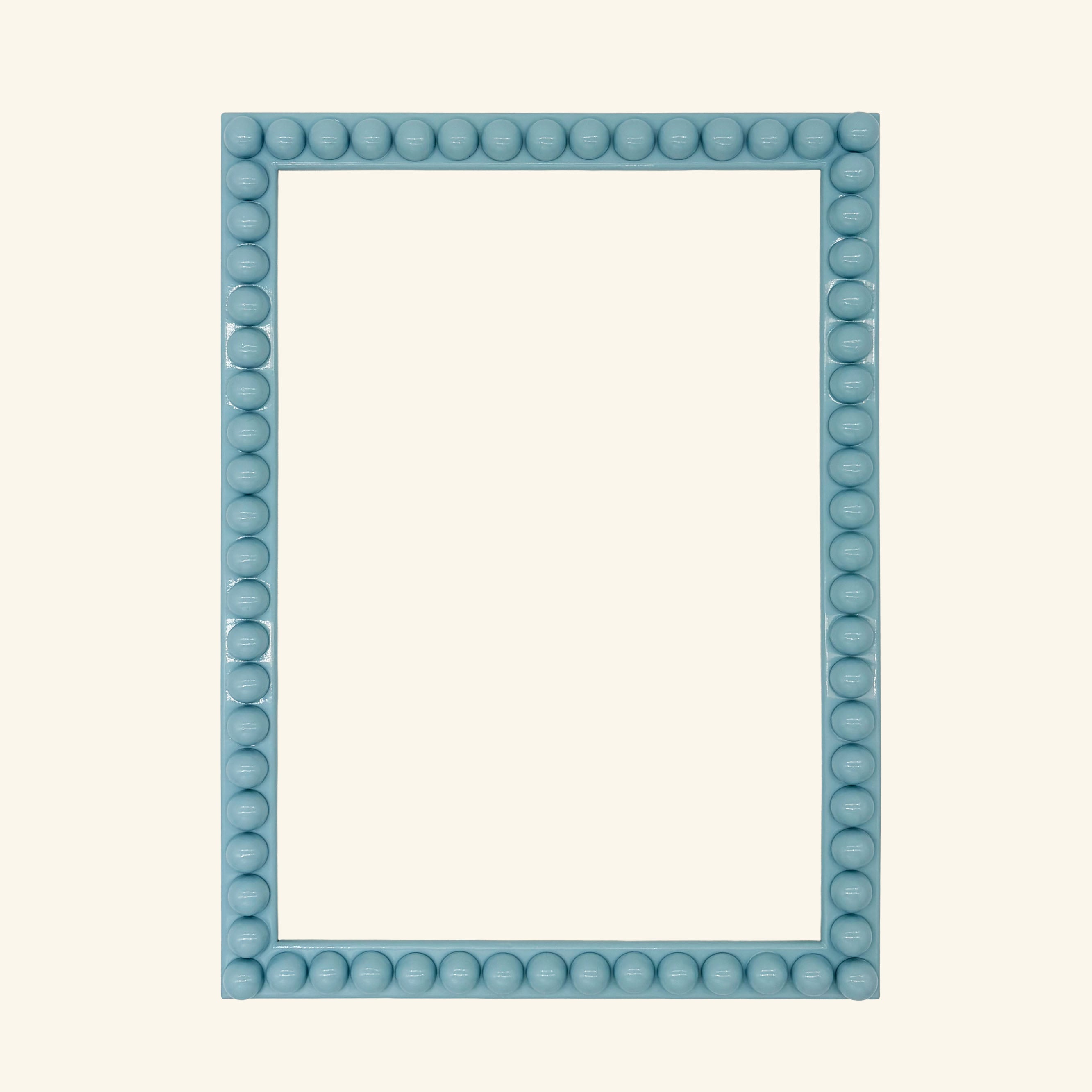 Painted Lacquered Bobbin Picture Frame