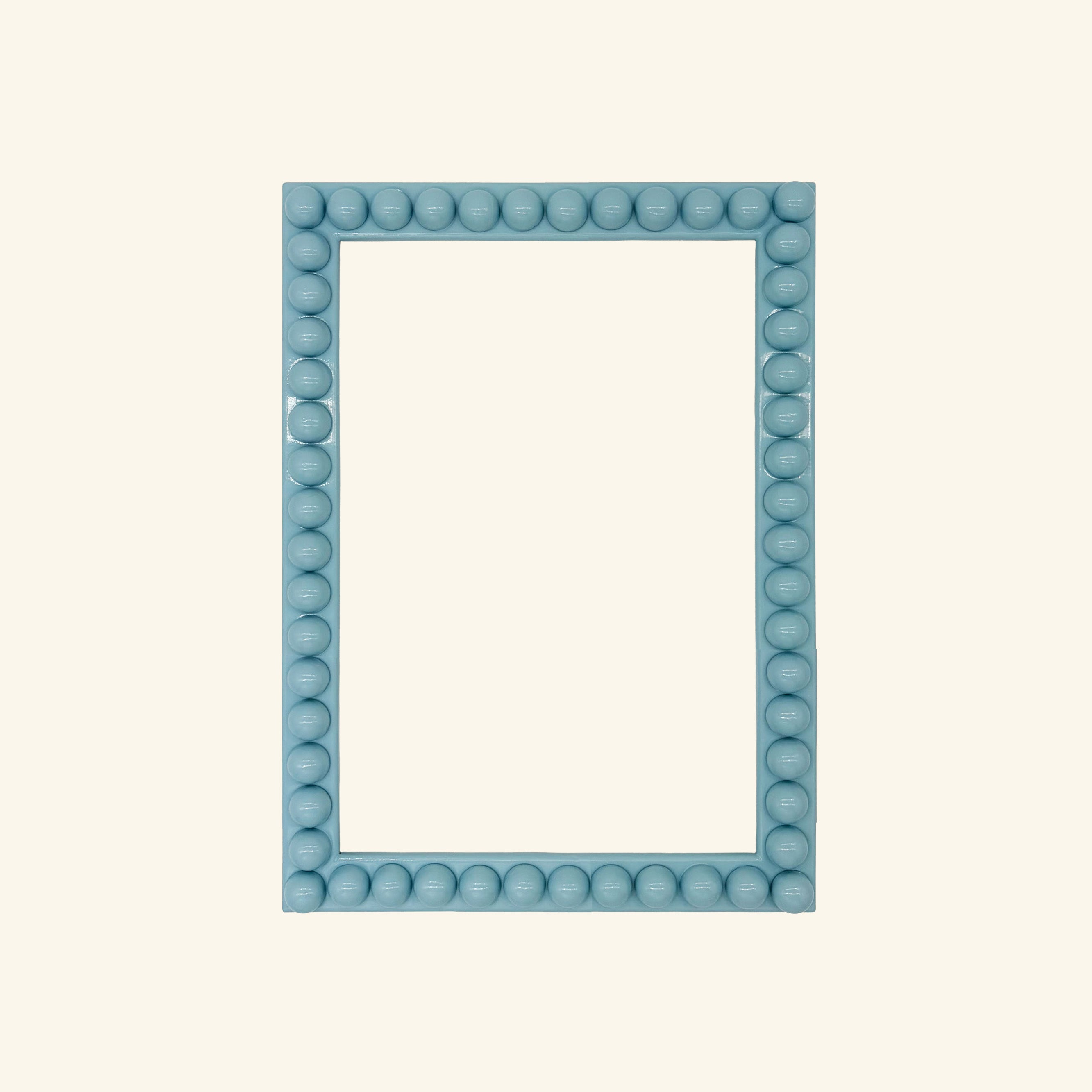 Painted Lacquered Bobbin Picture Frame