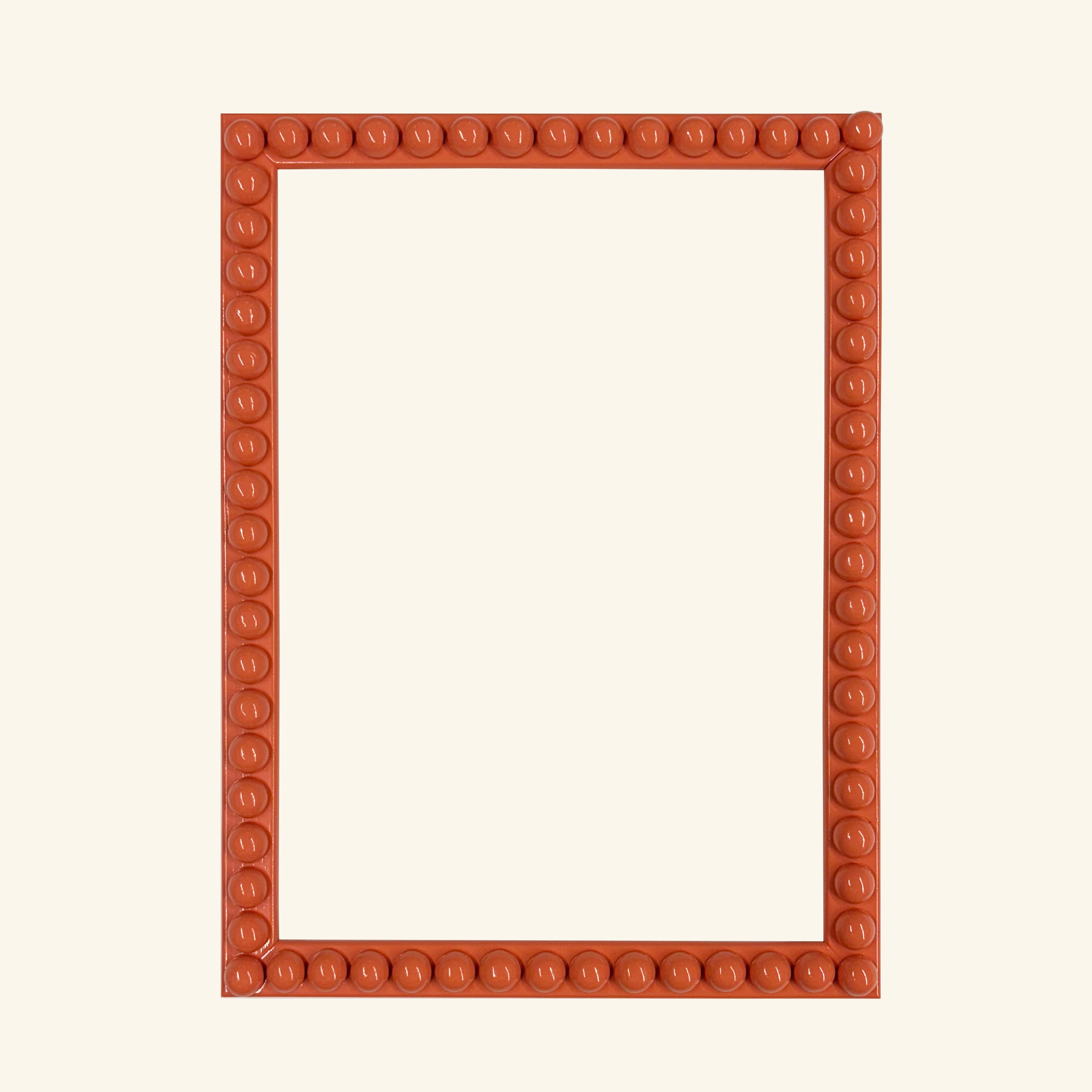 Painted Lacquered Bobbin Picture Frame