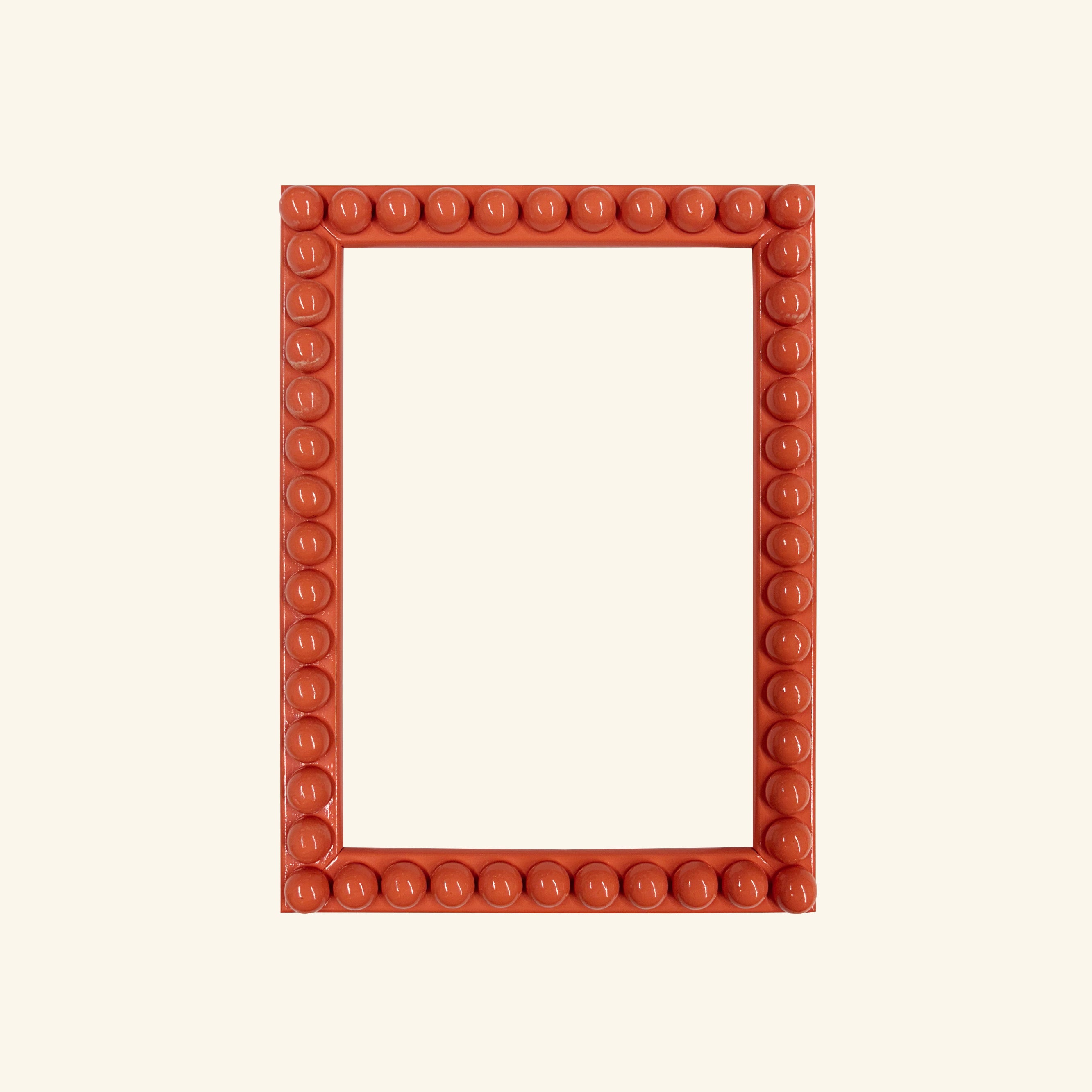Painted Lacquered Bobbin Picture Frame