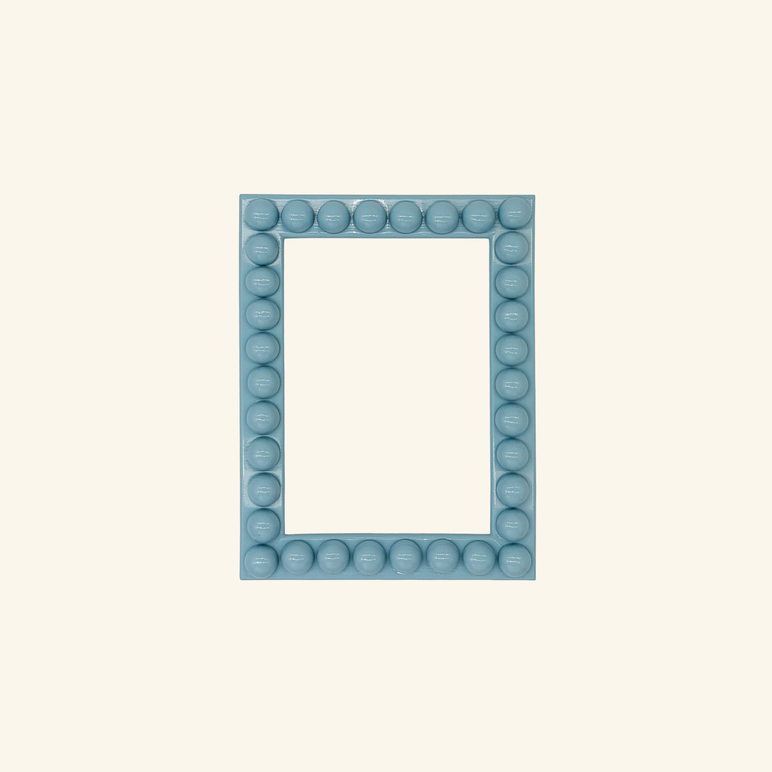 Painted Lacquered Bobbin Picture Frame