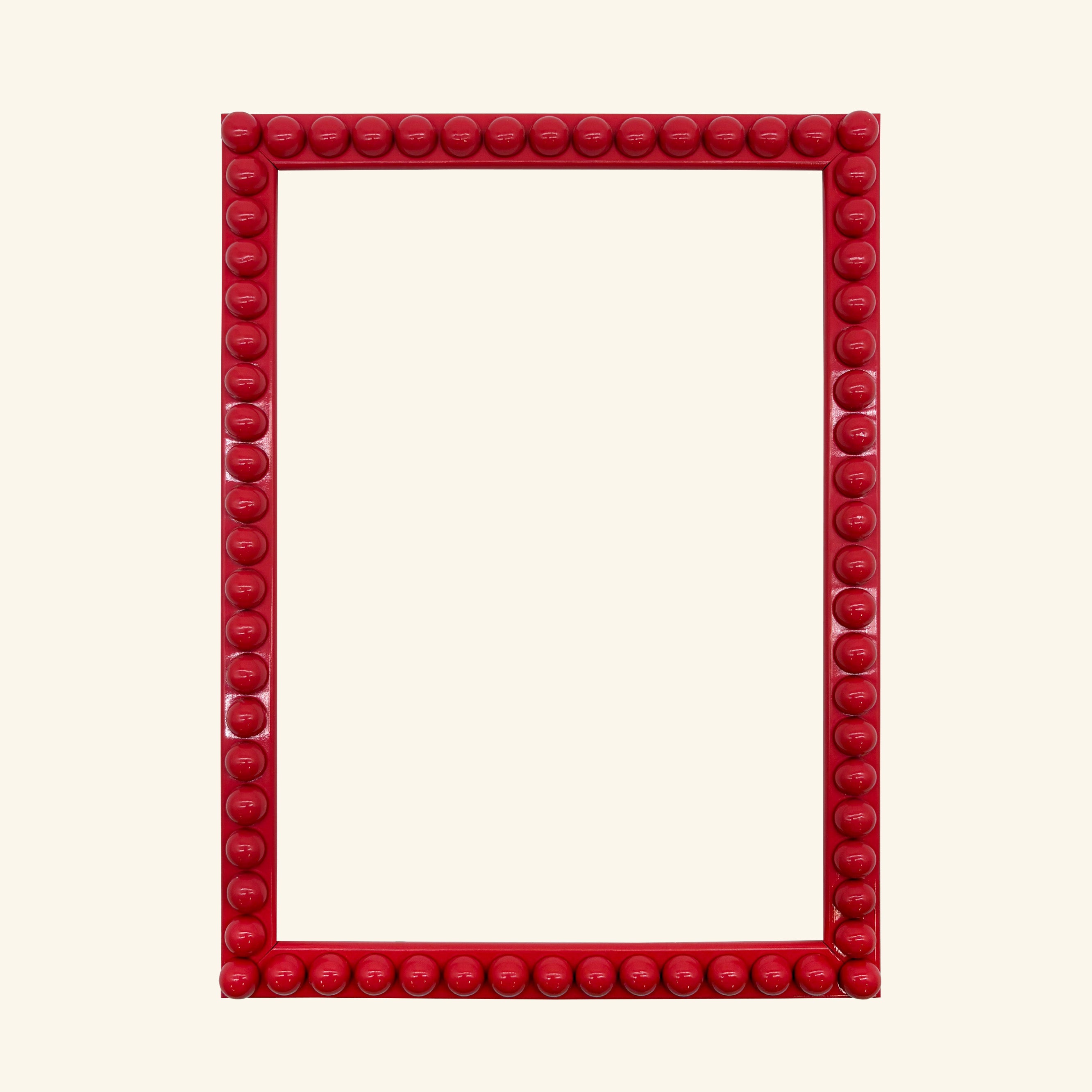 Painted Lacquered Bobbin Picture Frame