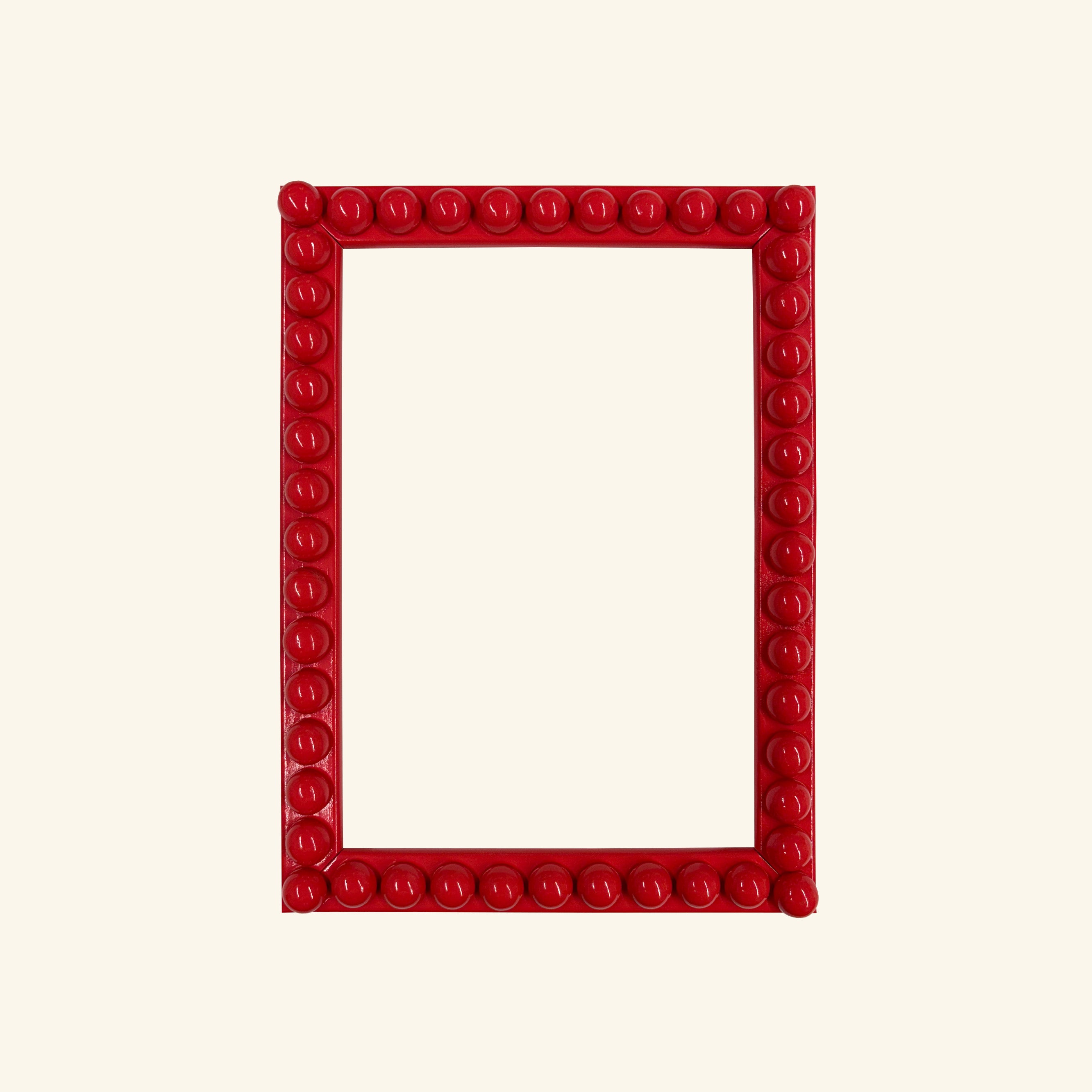 Painted Lacquered Bobbin Picture Frame