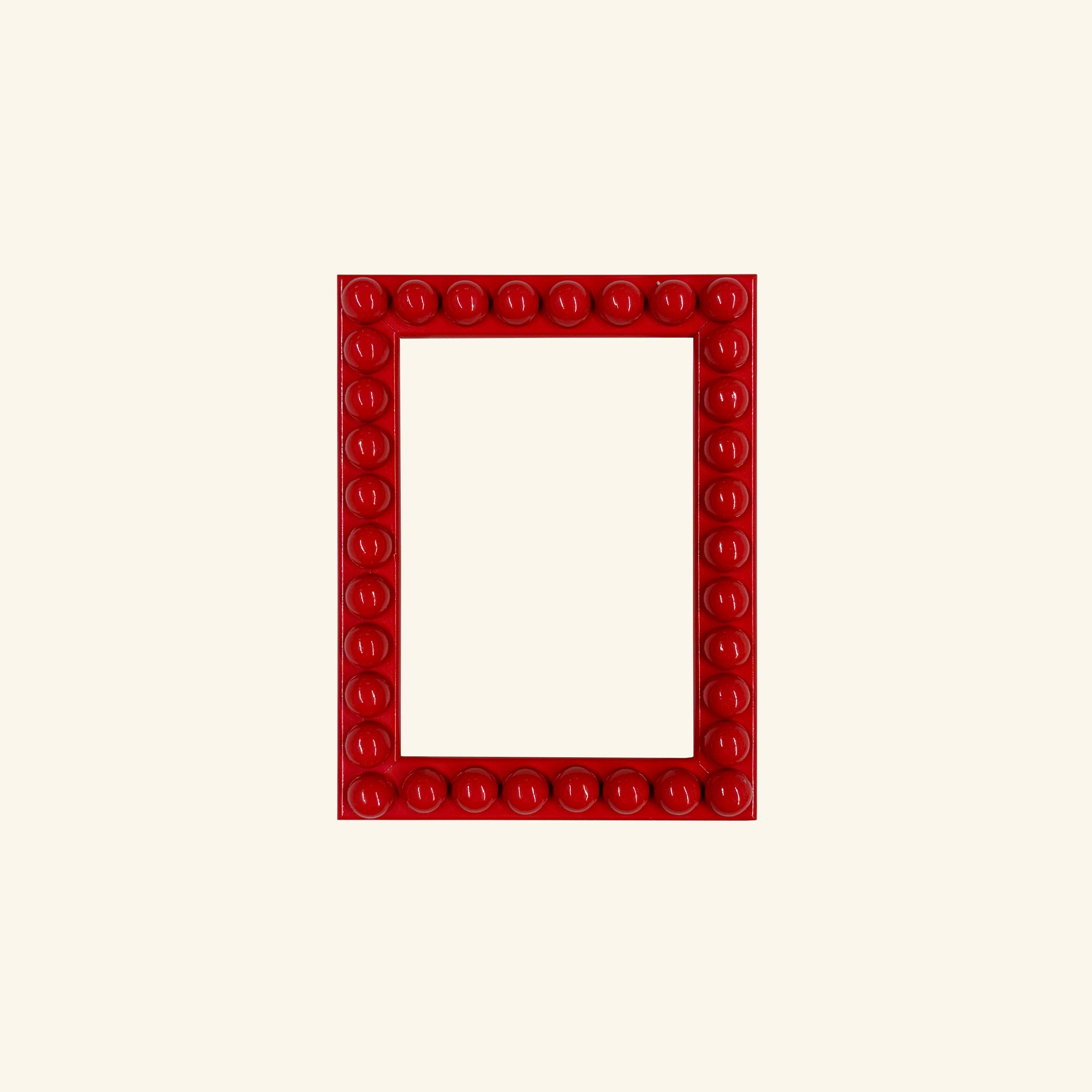 Painted Lacquered Bobbin Picture Frame