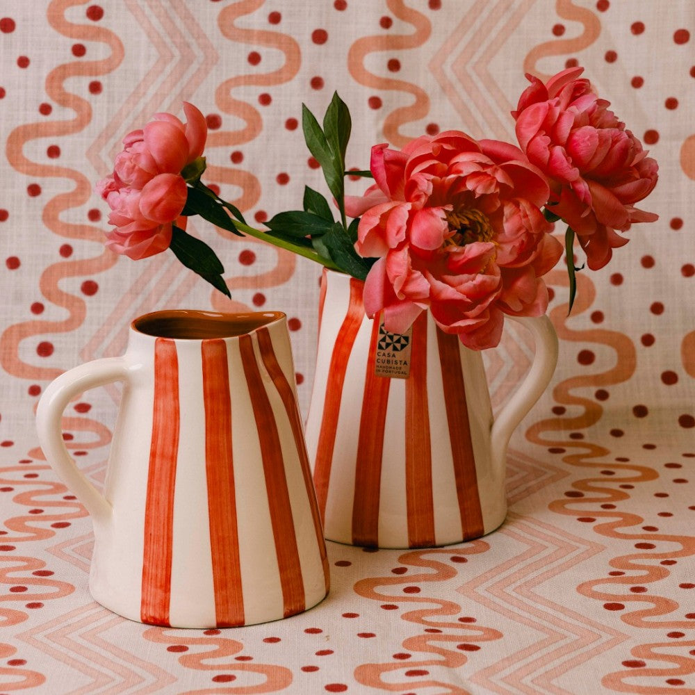 Bold Stripe Jug