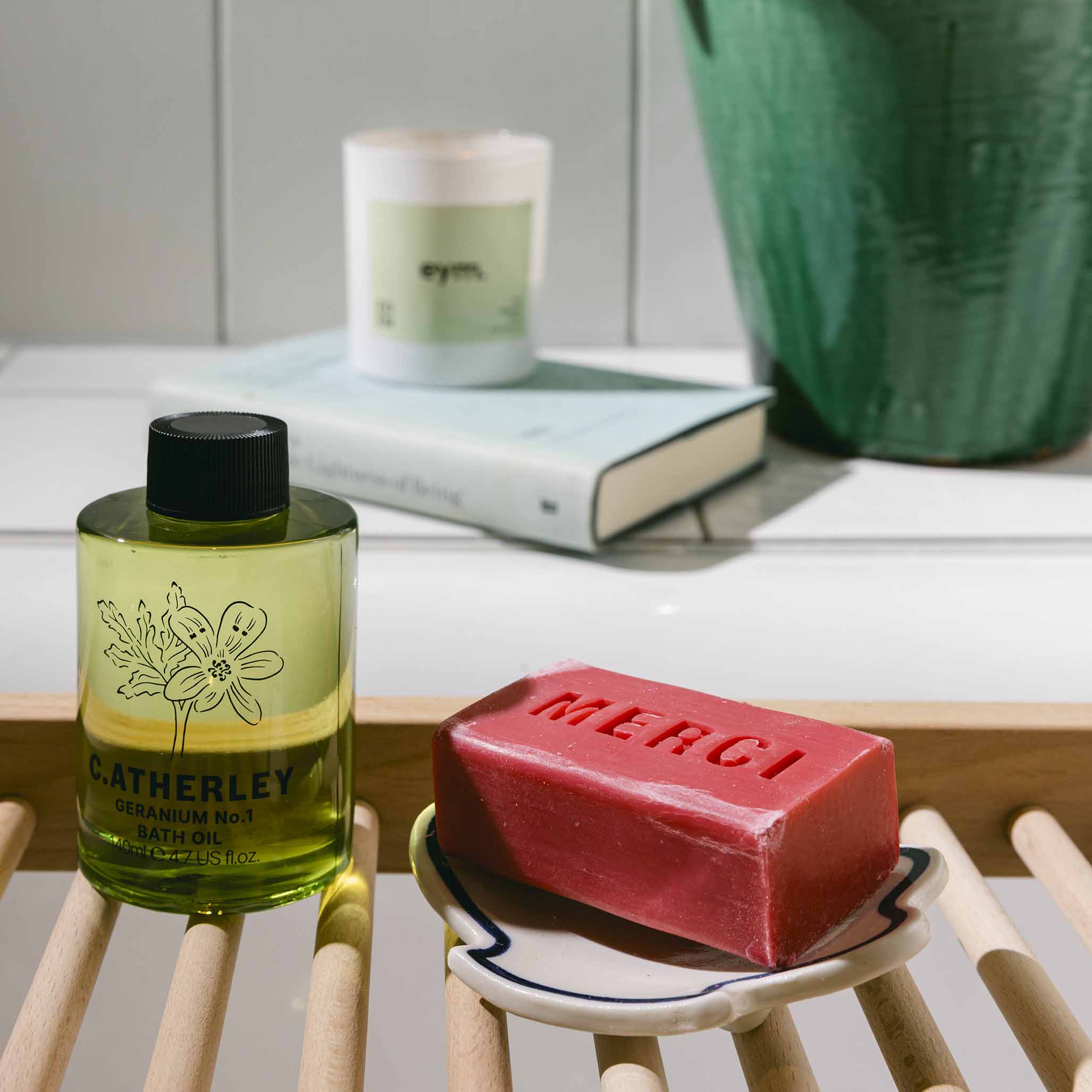 No. 1 Geranium Bath Oil C.Atherley London