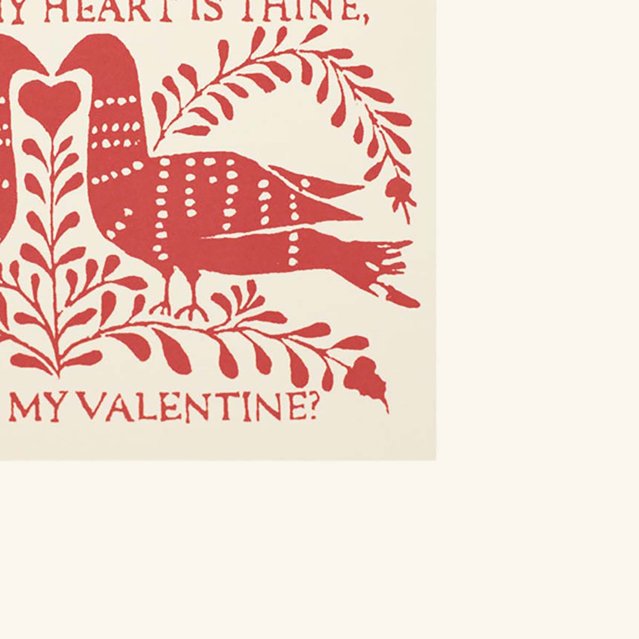 Be My Valentine Card