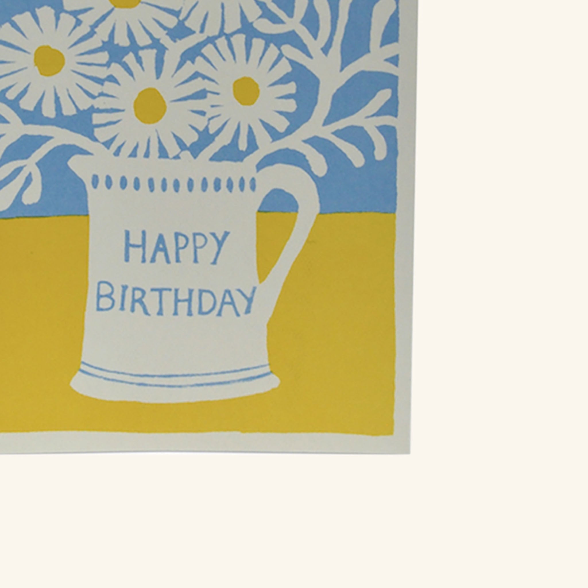 Daisies in a Mug Card Cambridge Imprint