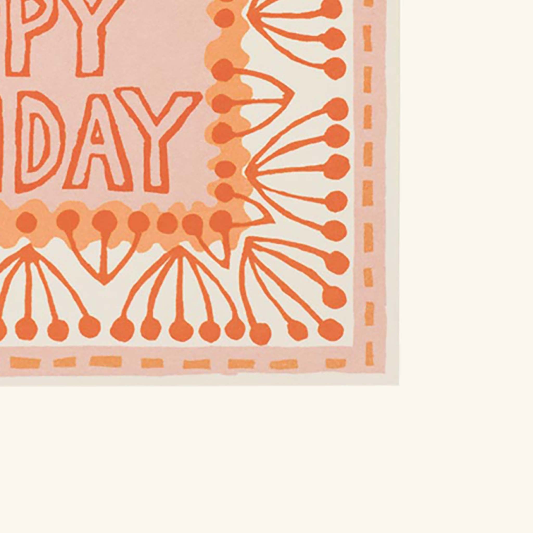 Happy Birthday Neon Card