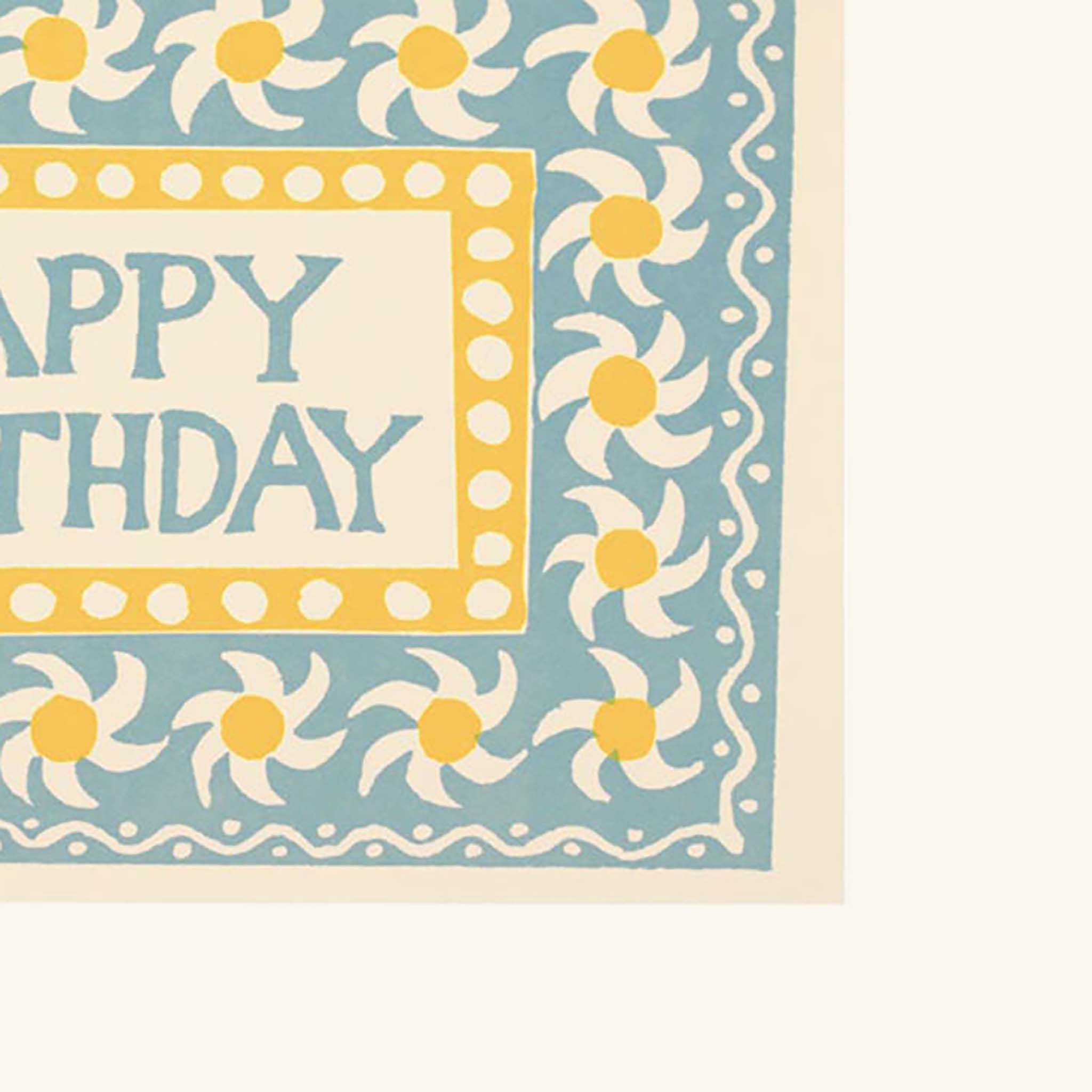 Springtime Happy Birthday Card