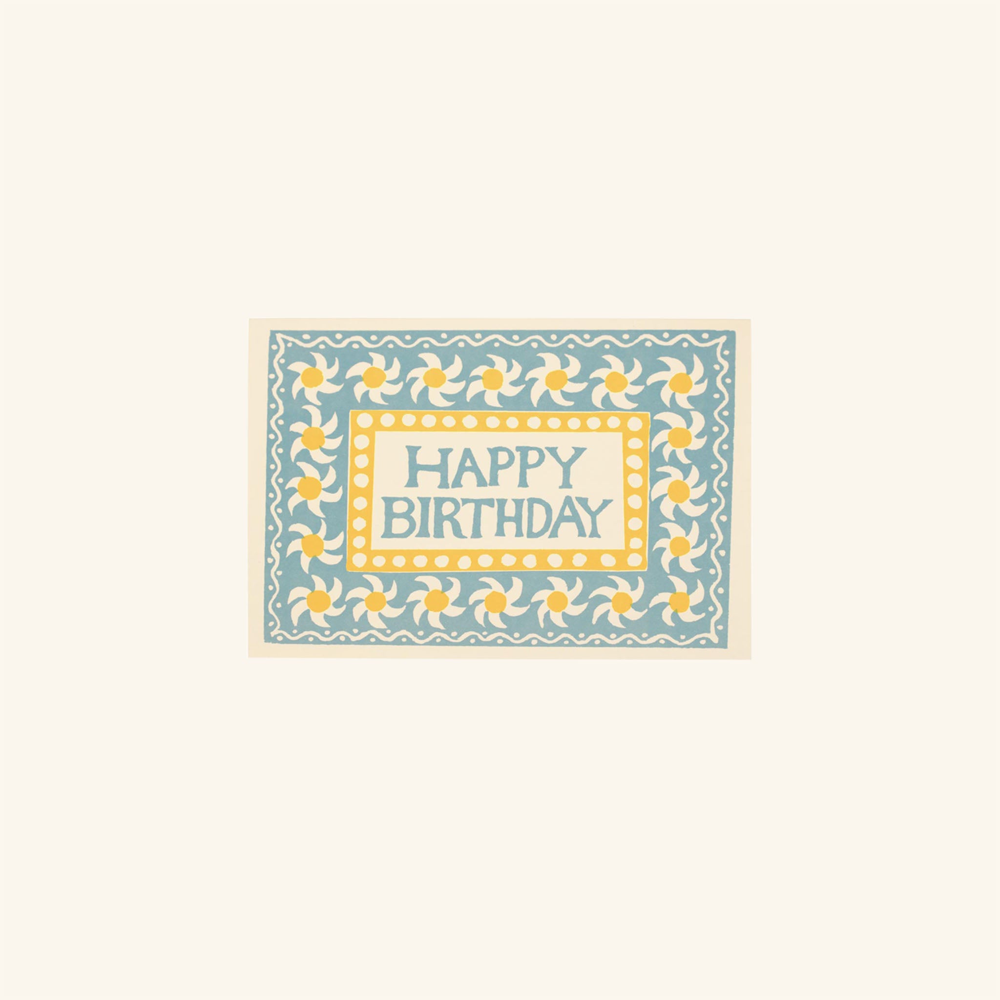 Springtime Happy Birthday Card