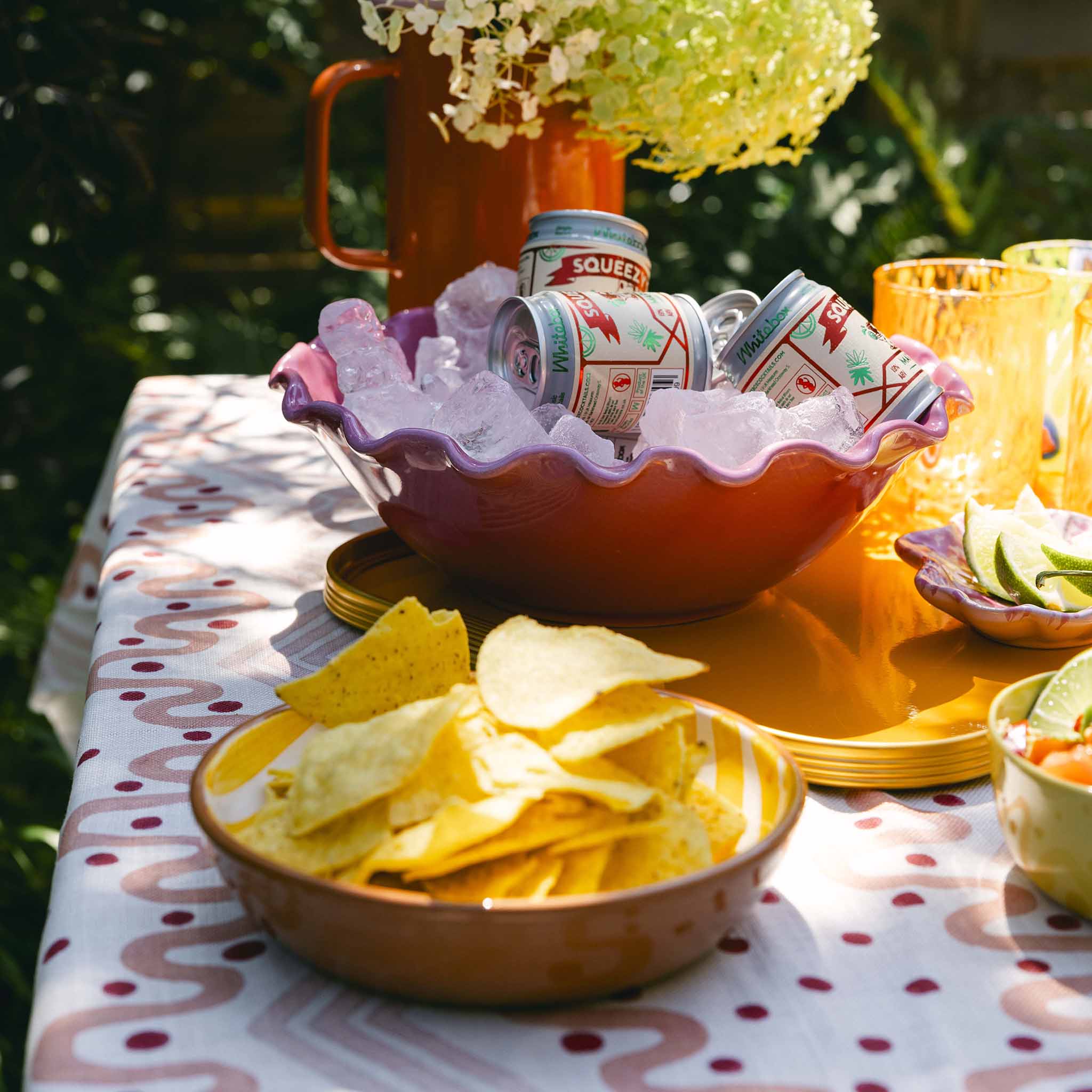 Bold Stripe Bowl