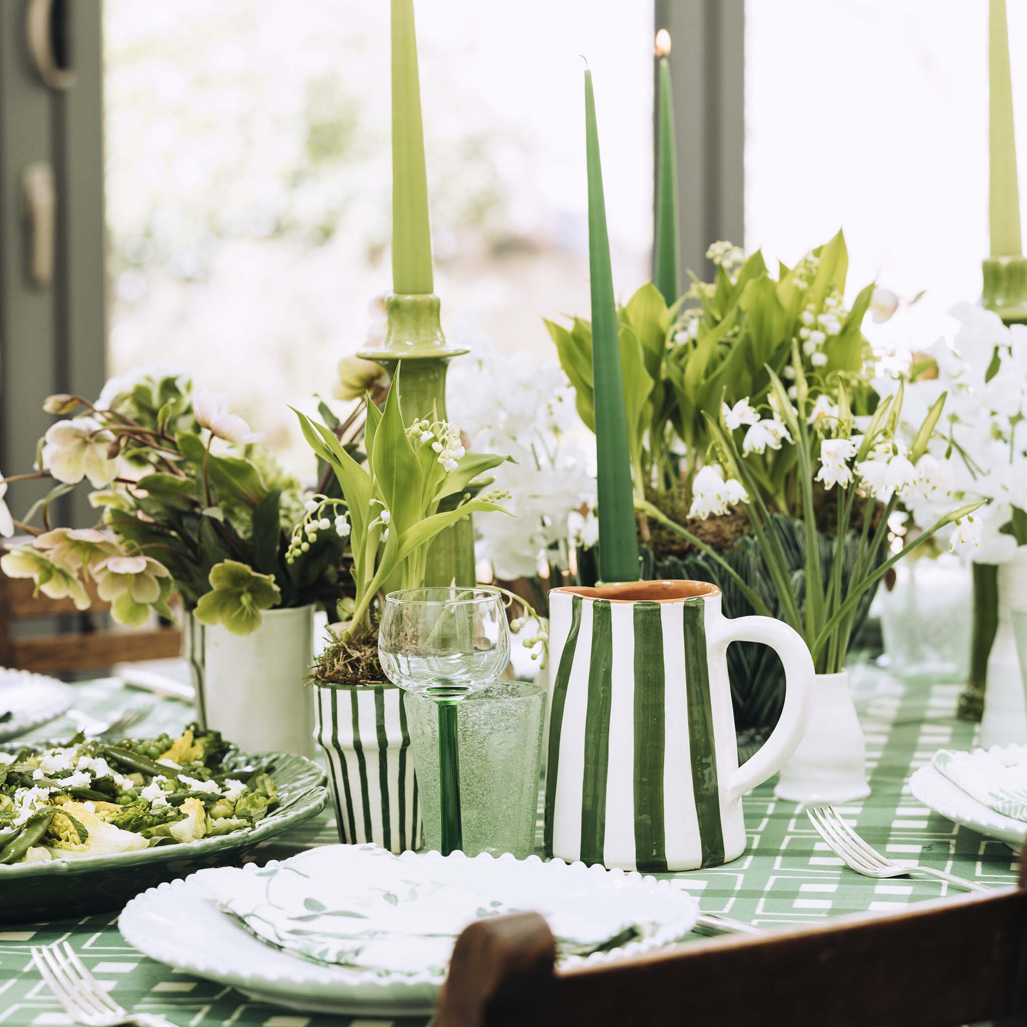 Bold Stripe Jug
