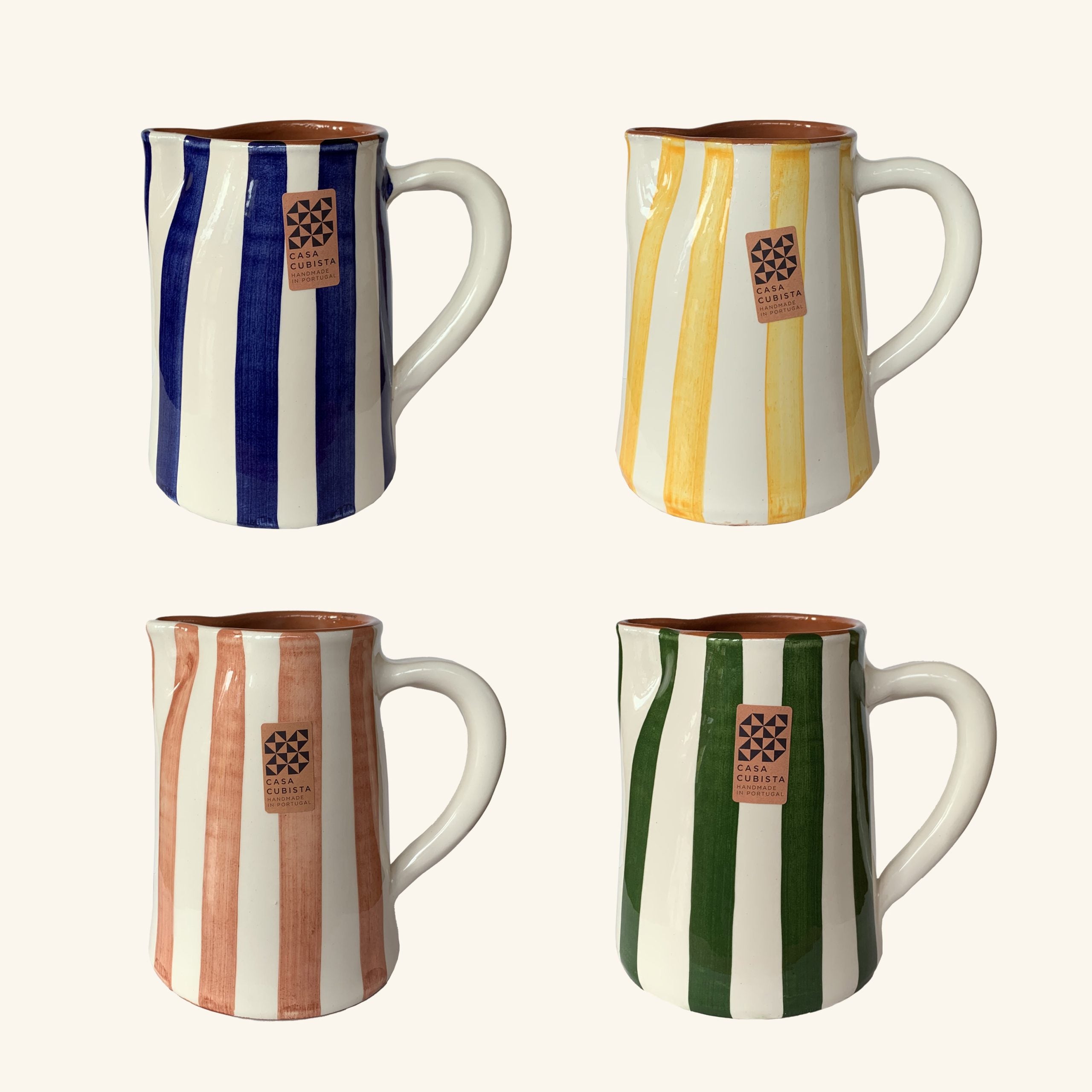 Bold Stripe Jug