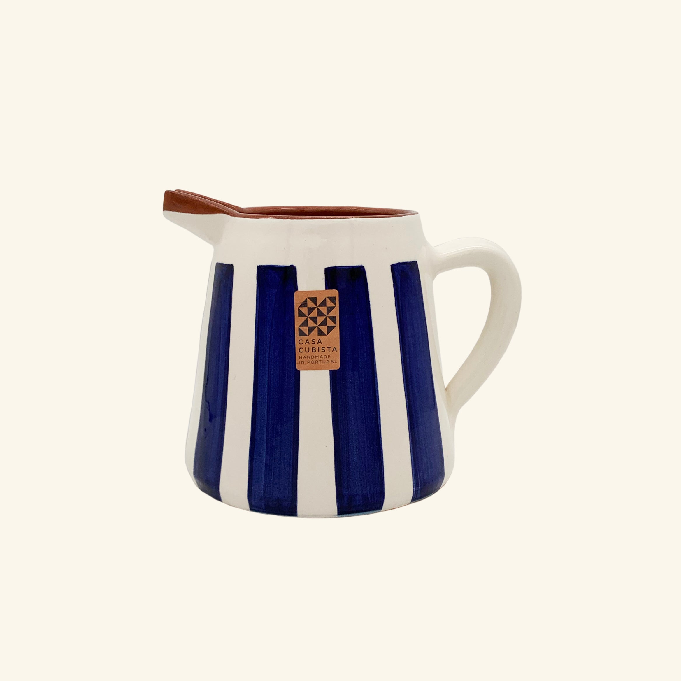 Bold Stripe Pitcher